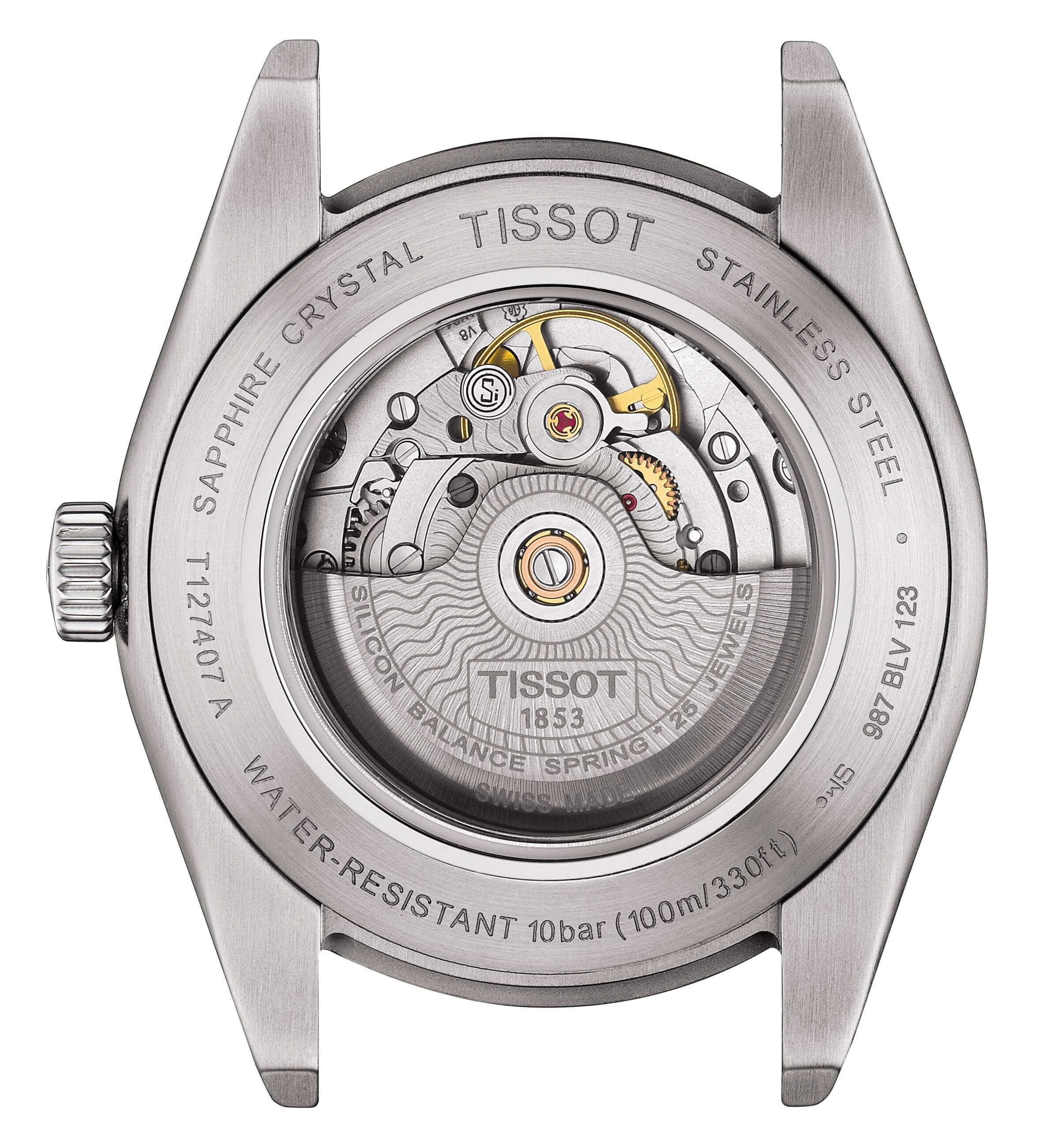 TISSOT -Gentleman Powermatic 80 Silicon- T127.407.11.091.01