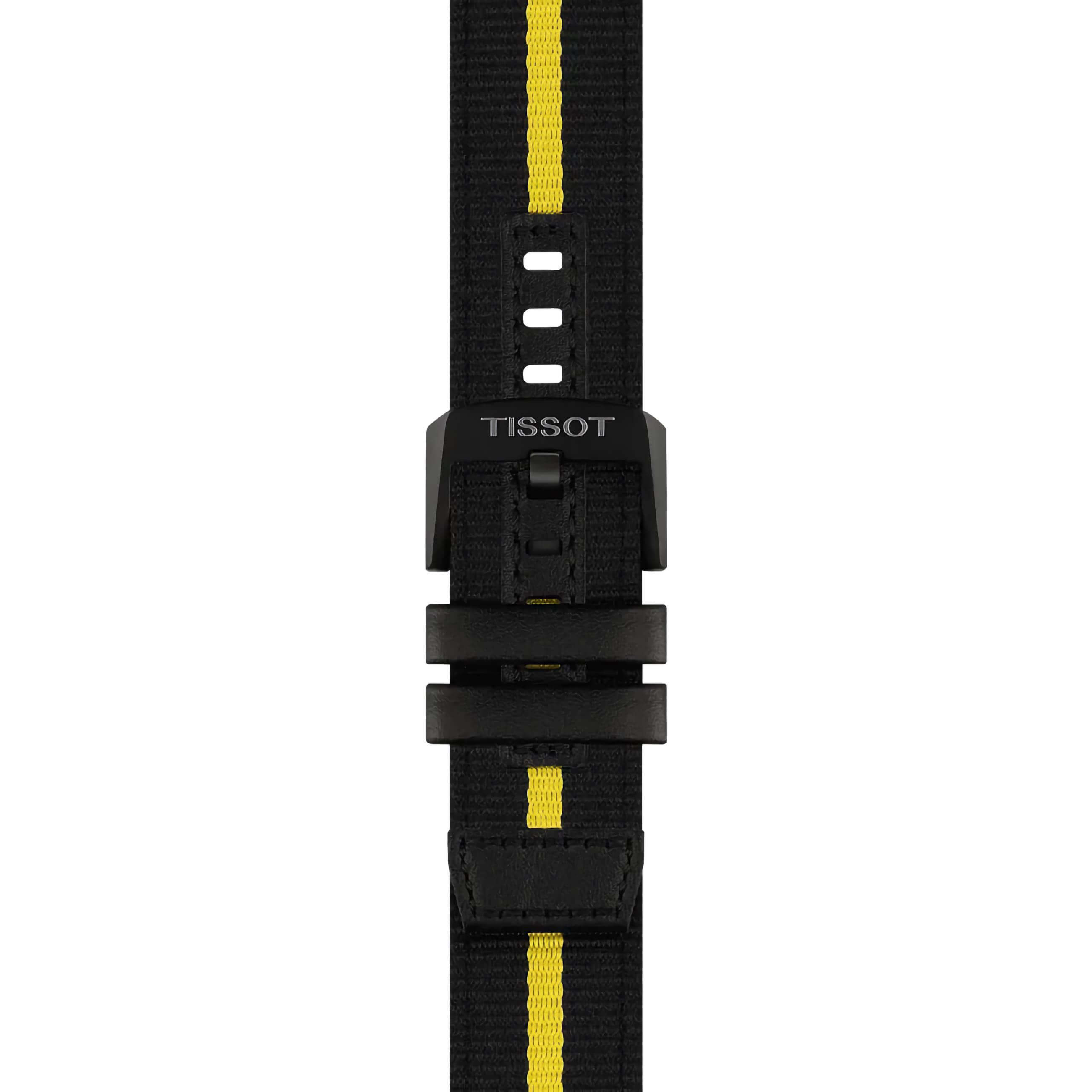 TISSOT -PR 100 Tour de France Herrenuhr Schwarz Chronograph Saphirglas Quarz 40mm- T150.417.37.057.00