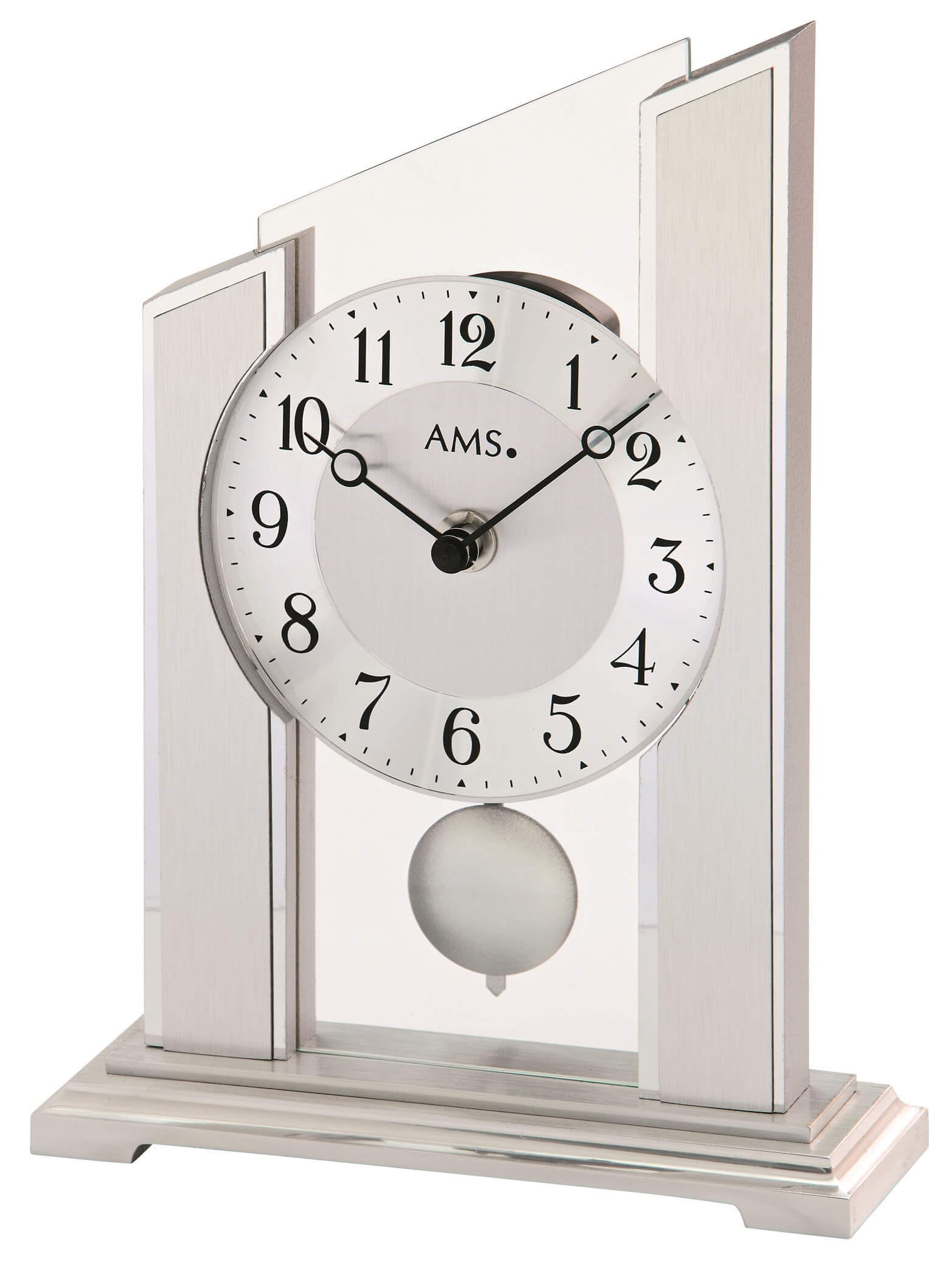AMS -Quartz pendulum table clock 23cm- 1169