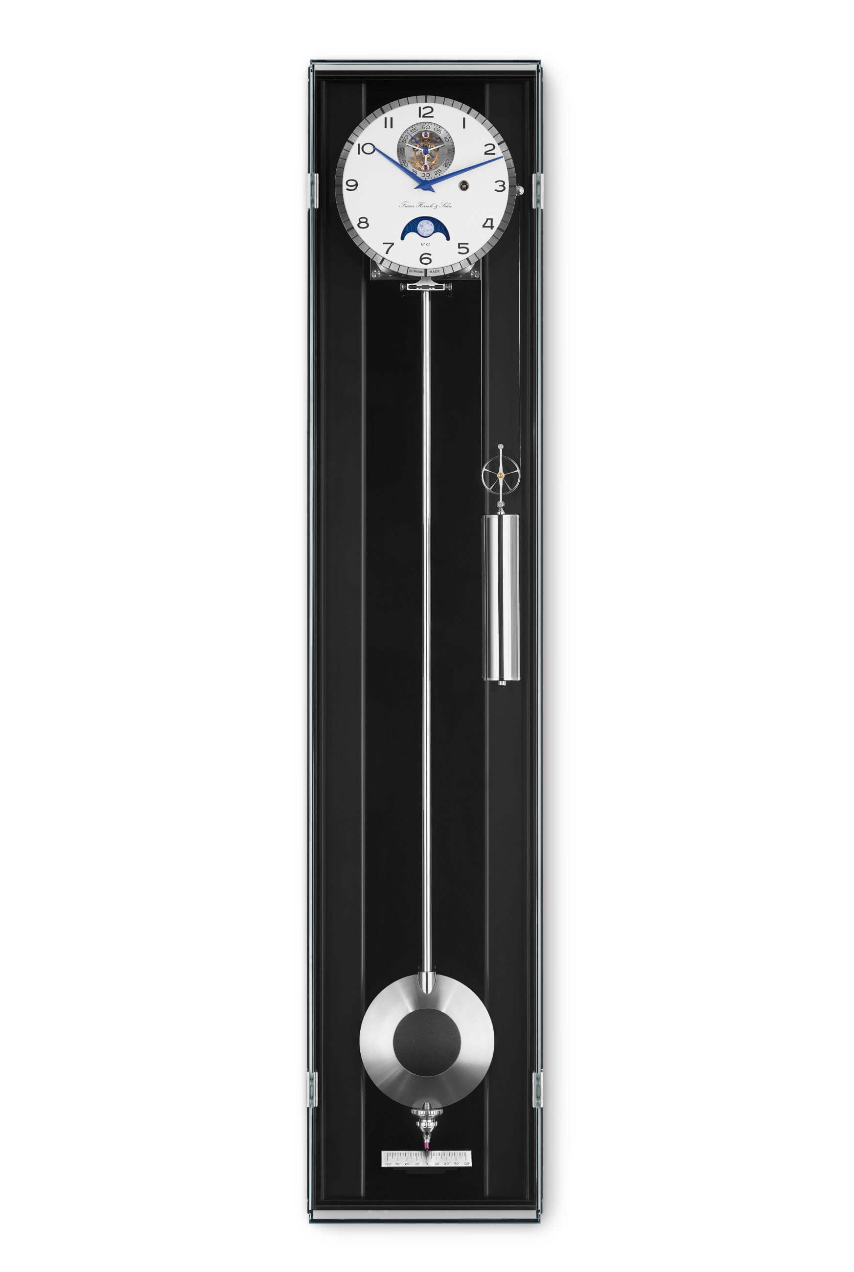 Hermle -Masterpiece Zifferblatt weiß 125cm- 71011-740761
