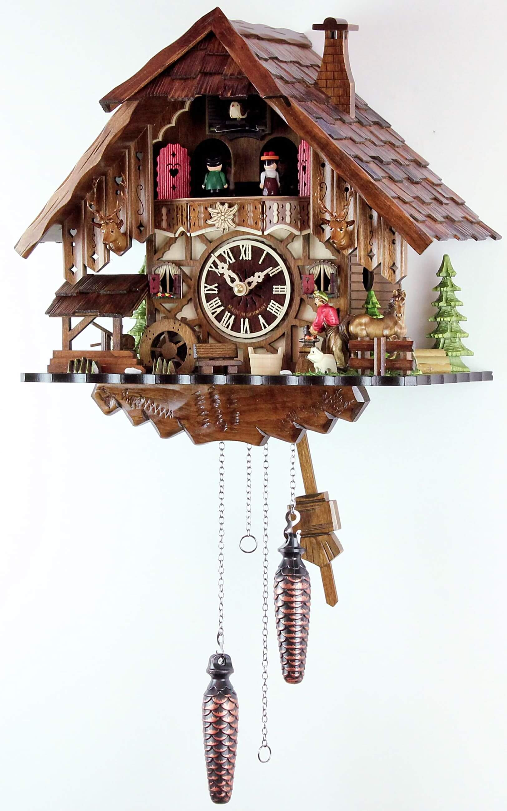 Engstler -Schwarzwaldhaus 33cm- 48718 QMT