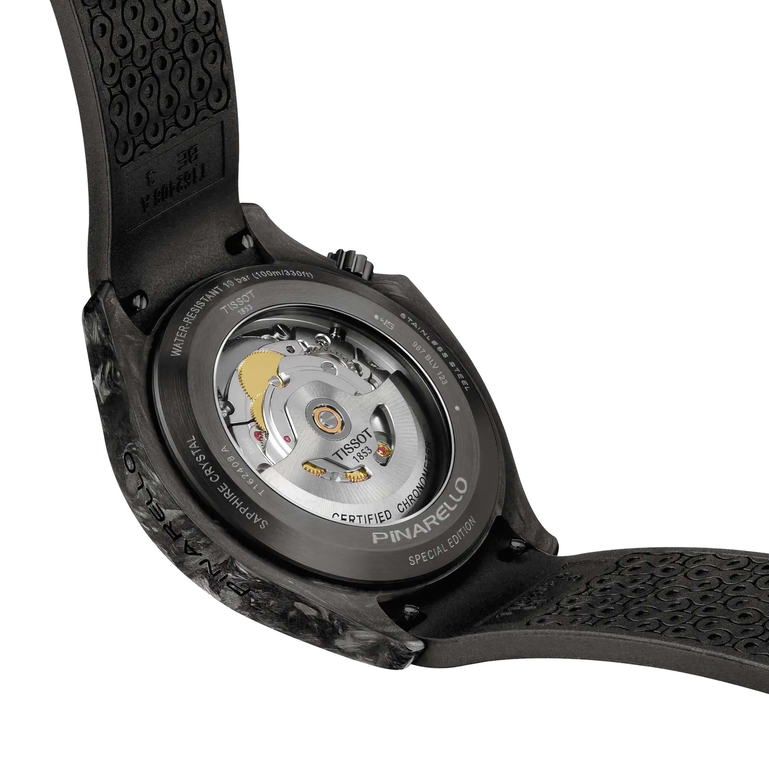 TISSOT -TISSOT Pinarello Automatik schwarz 43mm- T162.408.97.061.00