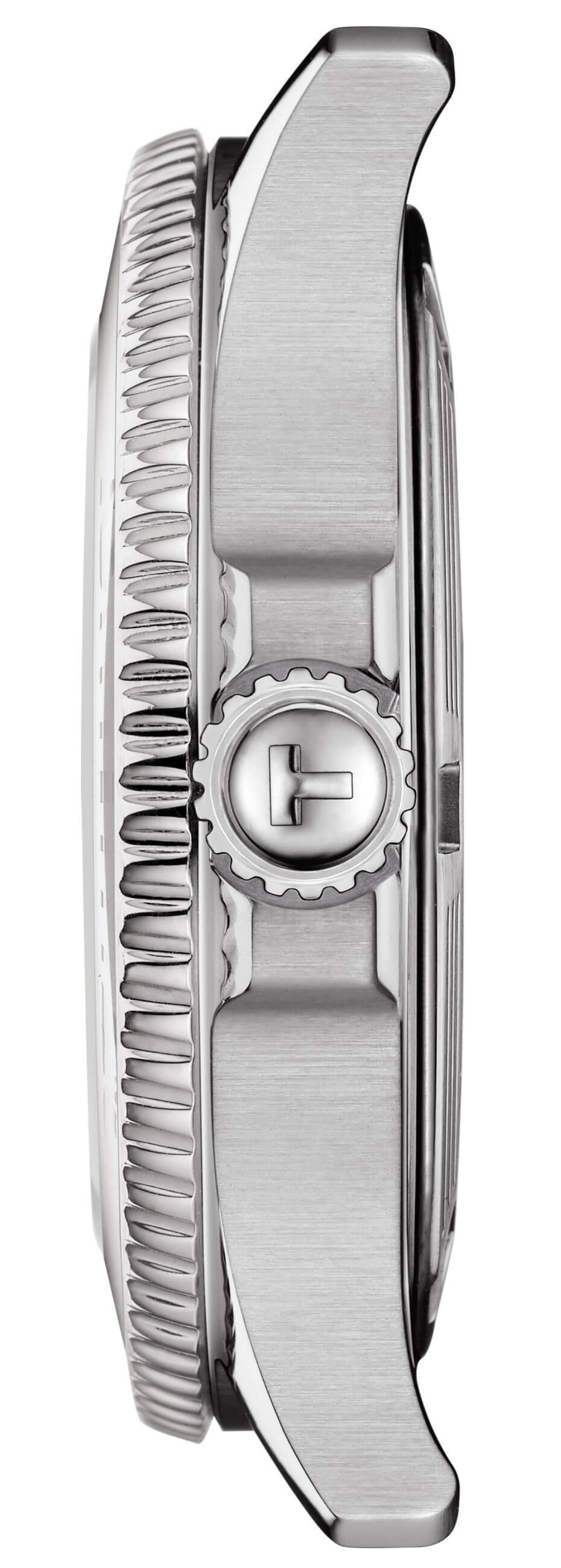 TISSOT -Seastar 1000 ladies' watch white mother-of-pearl quartz sapphire crystal 36mm- T120.210.17.116.00