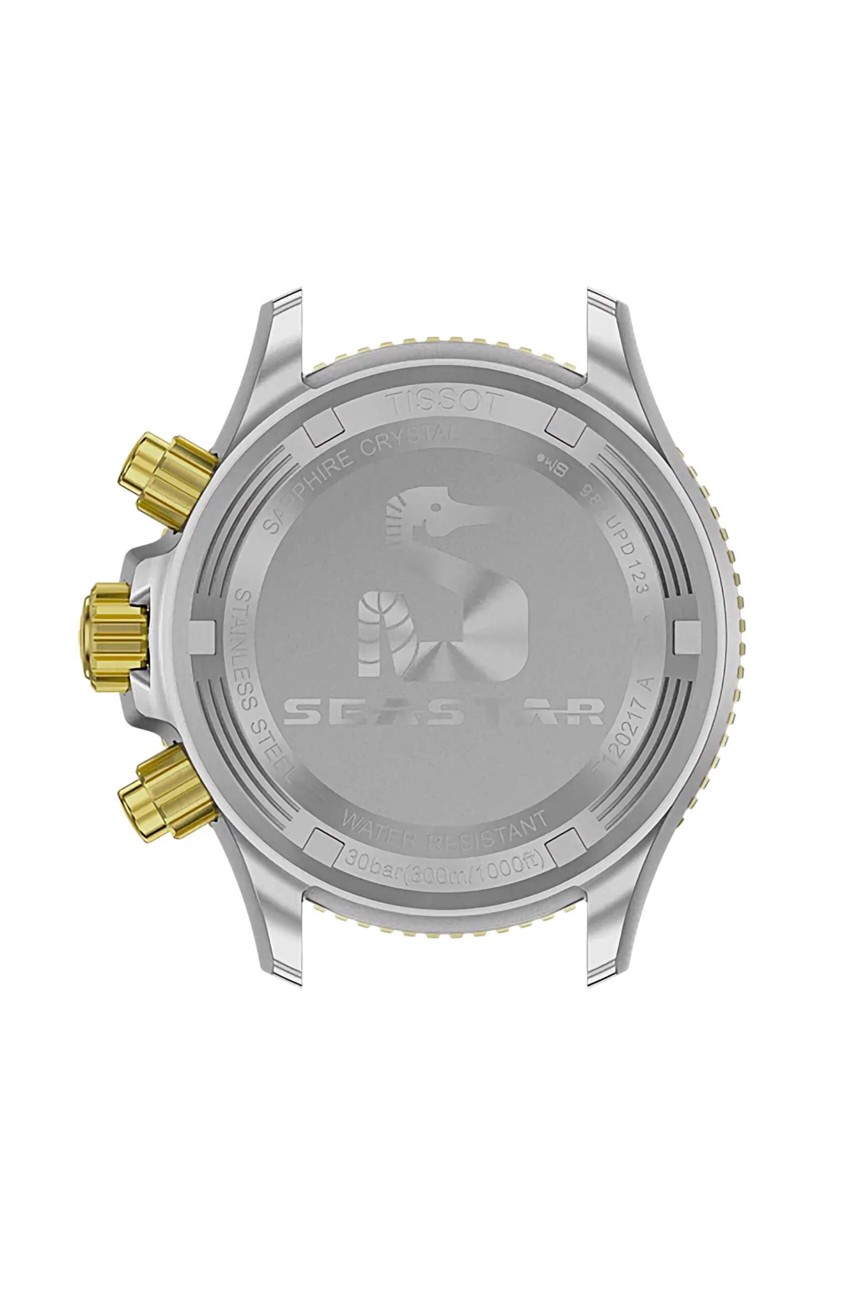 TISSOT -Seastar 1000 Damenuhr Bicolor Chrono Saphirglas Quarz 38mm- T120.217.22.061.00