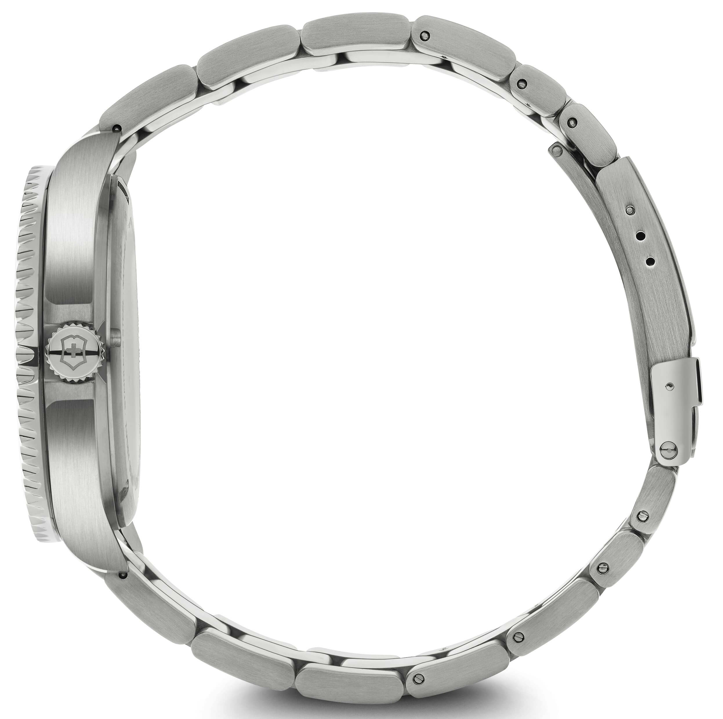 Victorinox -Maverick Large men's watch silver green quartz sapphire crystal 43mm- 241934