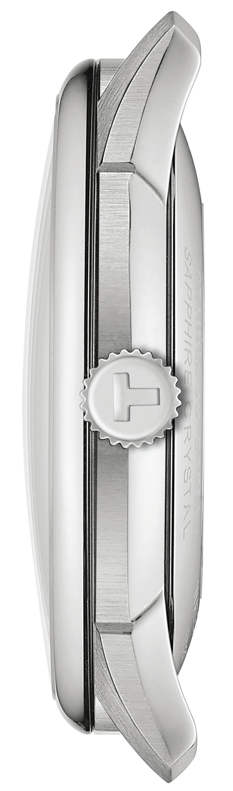 TISSOT -Chemin Des Tourelles men's watch silver blue automatic sapphire crystal 42mm- T139.407.11.048.00