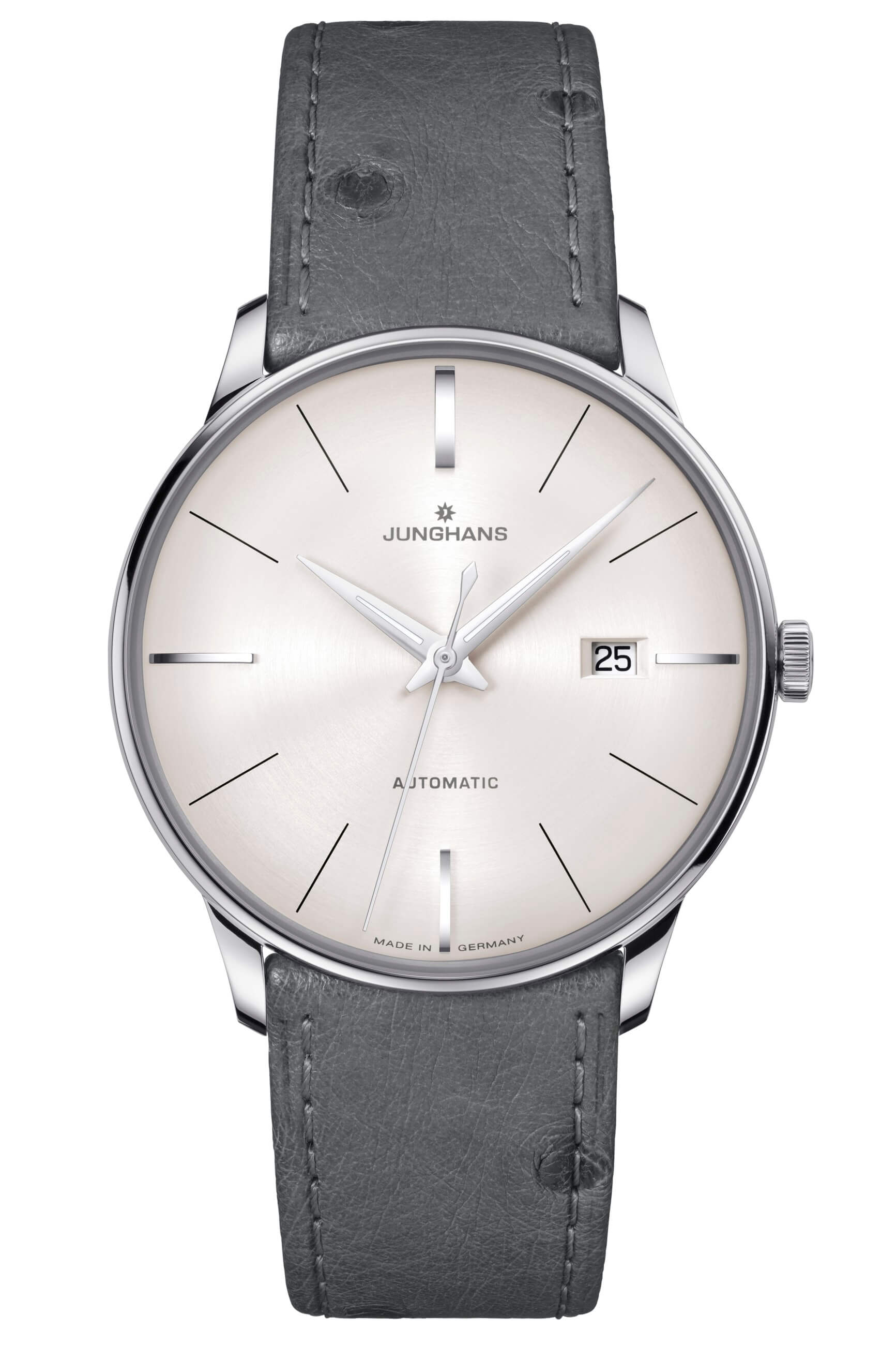 Junghans -Meister Automatic men's watch grey automatic sapphire crystal 40mm- 027/4416.02