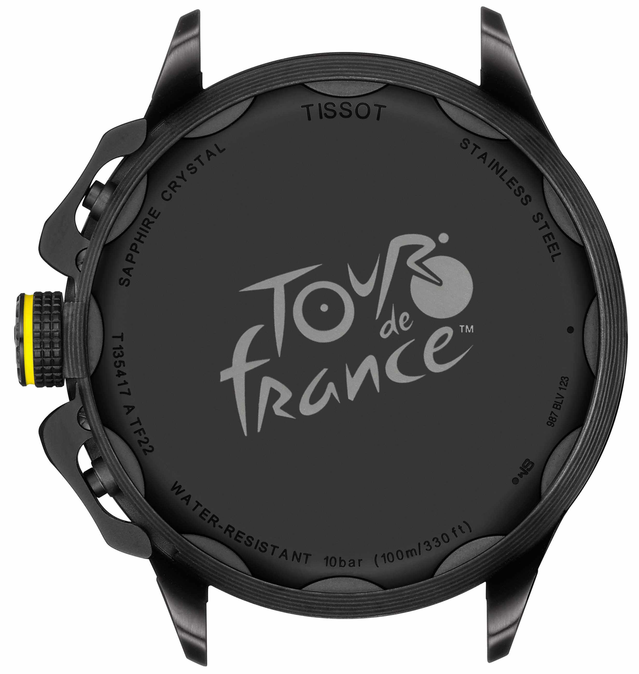 TISSOT -T-Race Cycling Tour de France 2022 Special Edition Herrenuhr Schwarz Quarz 45mm- T135.417.37.051.00