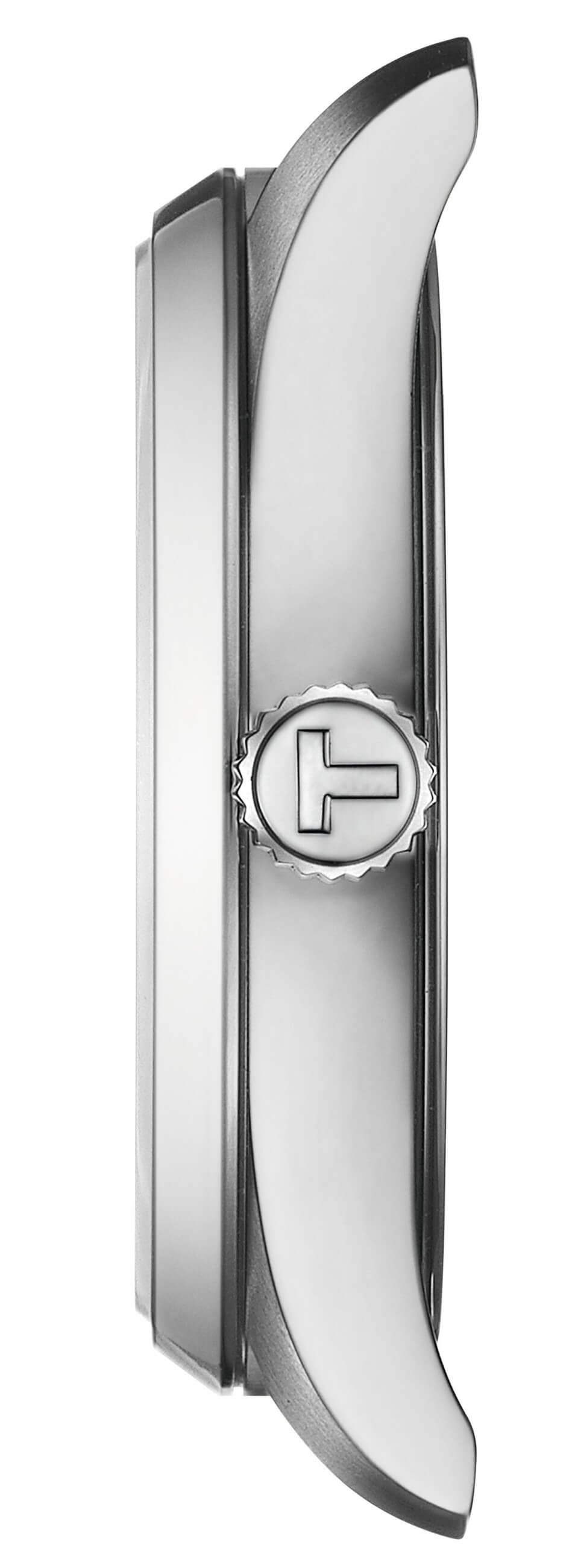 TISSOT -PR 100 ladies' watch silver ice blue quartz date sapphire crystal 34mm- T150.210.11.351.00