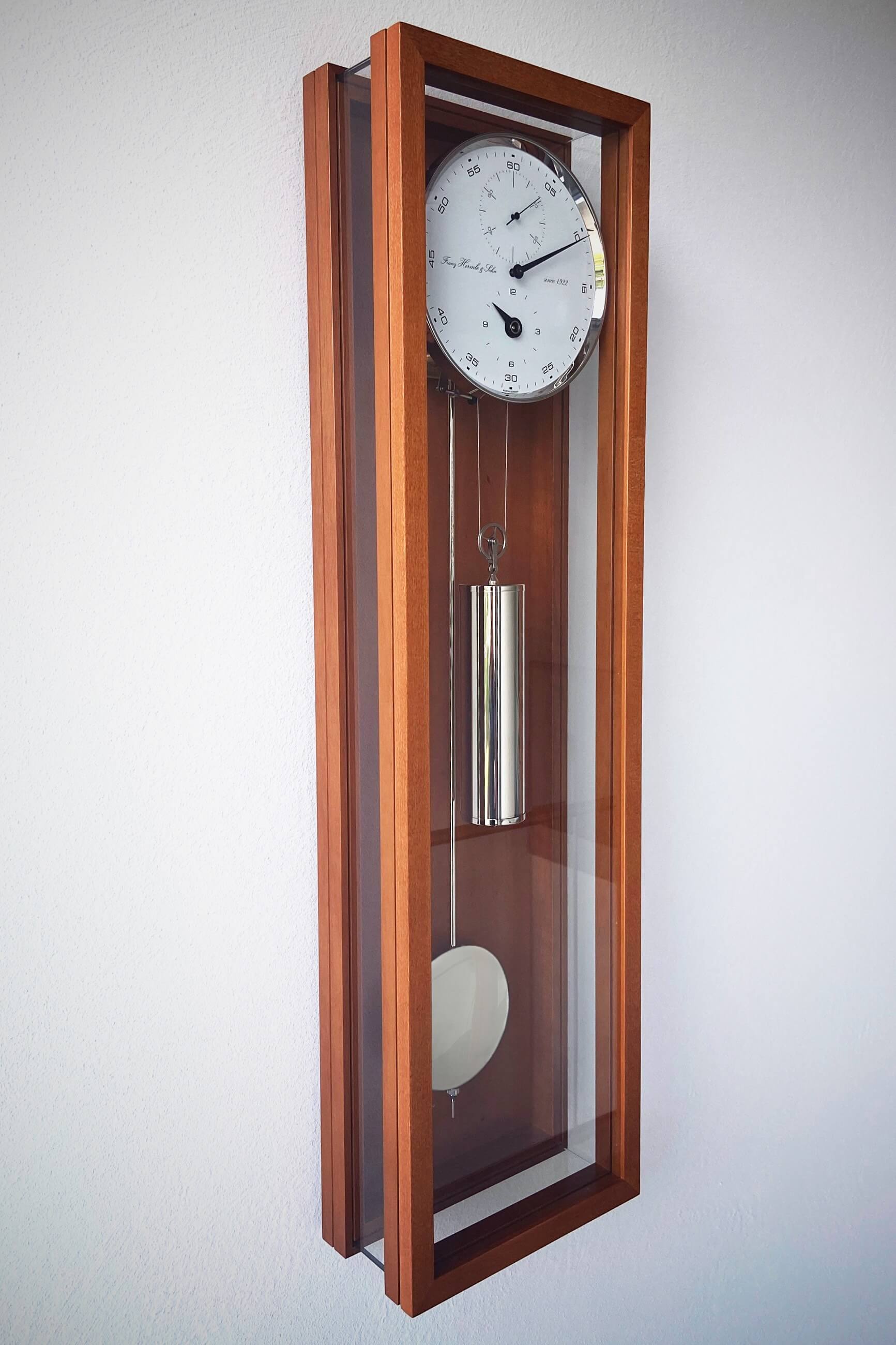 Hermle -Wanduhr Kirschbaum Monatsläufer Mechanisch 86cm- 71006-160761