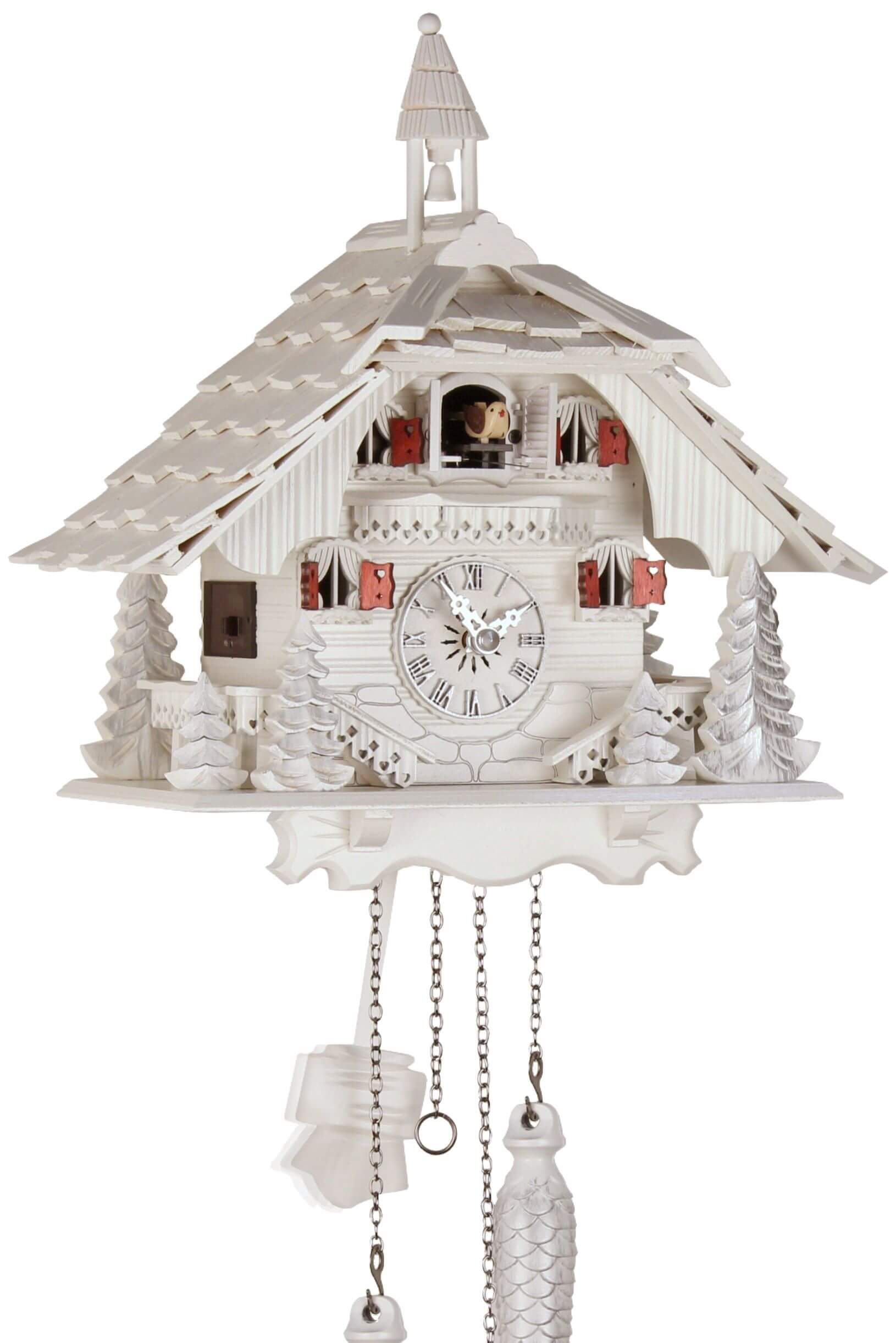 Engstler -Schwarzwaldhaus white 30cm- 444/3 Q
