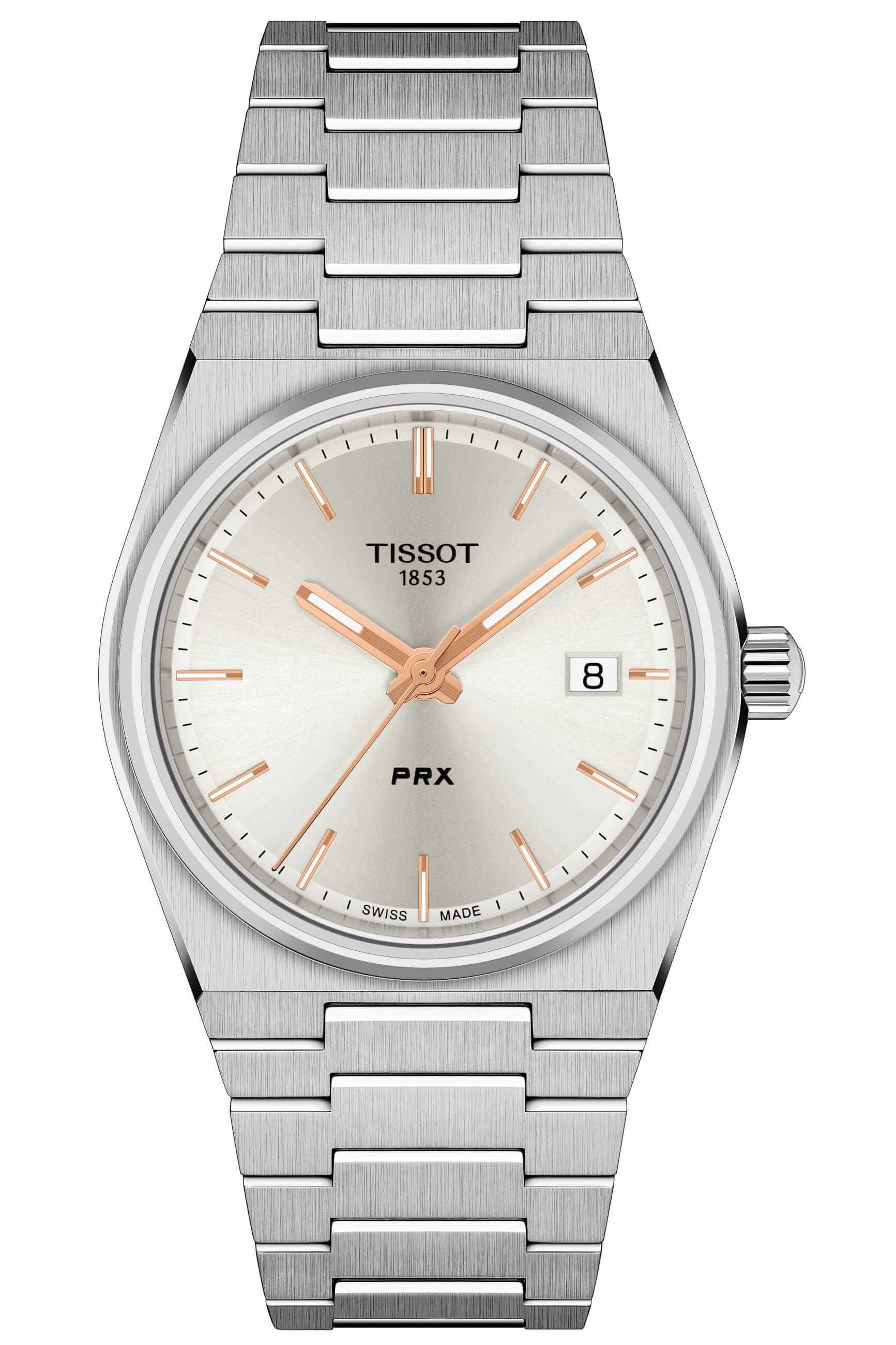 TISSOT -PRX ladies' watch silver quartz 35mm- T137.210.11.031.00
