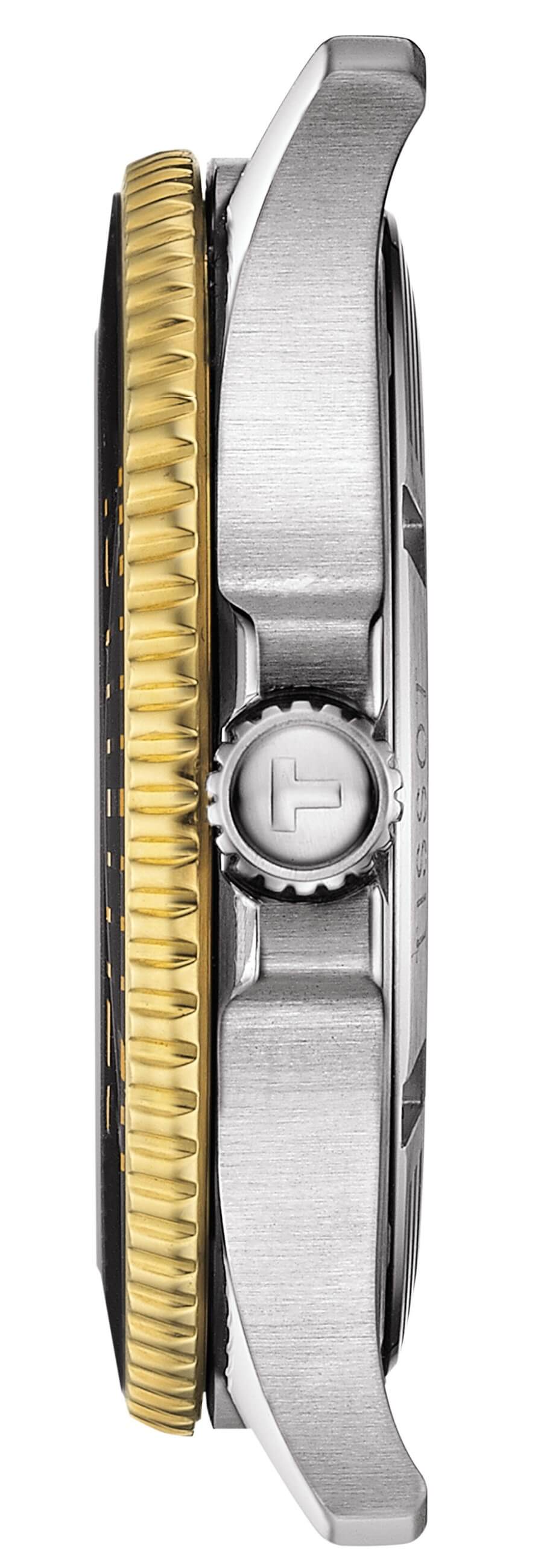 TISSOT -Seastar 1000 men's and ladies' watch black quartz sapphire crystal 40mm- T120.410.27.051.00