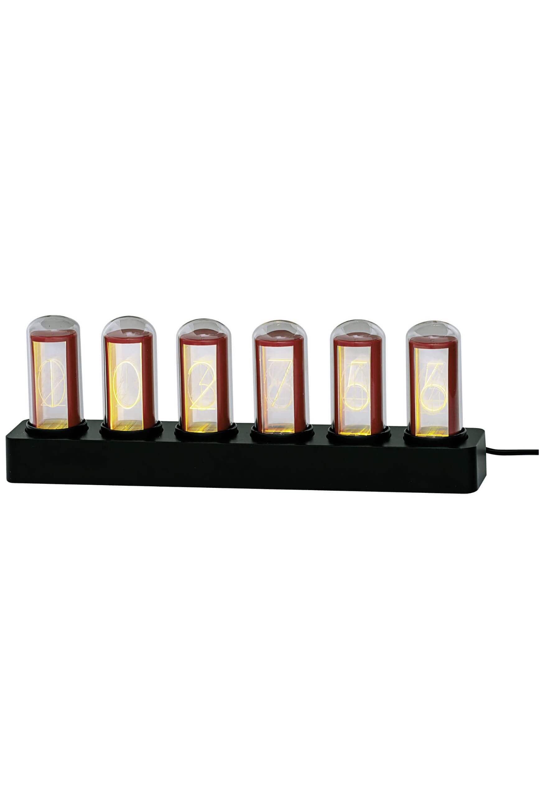 AMS -AMS Tischuhr Quarz 230V Adapter 26cm- 1319