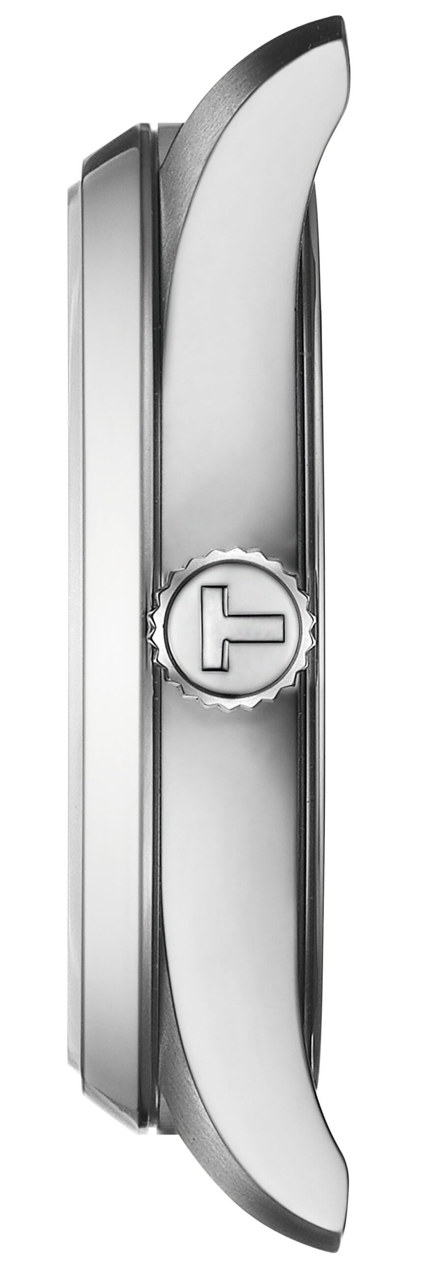 TISSOT -PR 100 ladies' watch silver blue quartz date sapphire crystal 34mm- T150.210.11.041.00