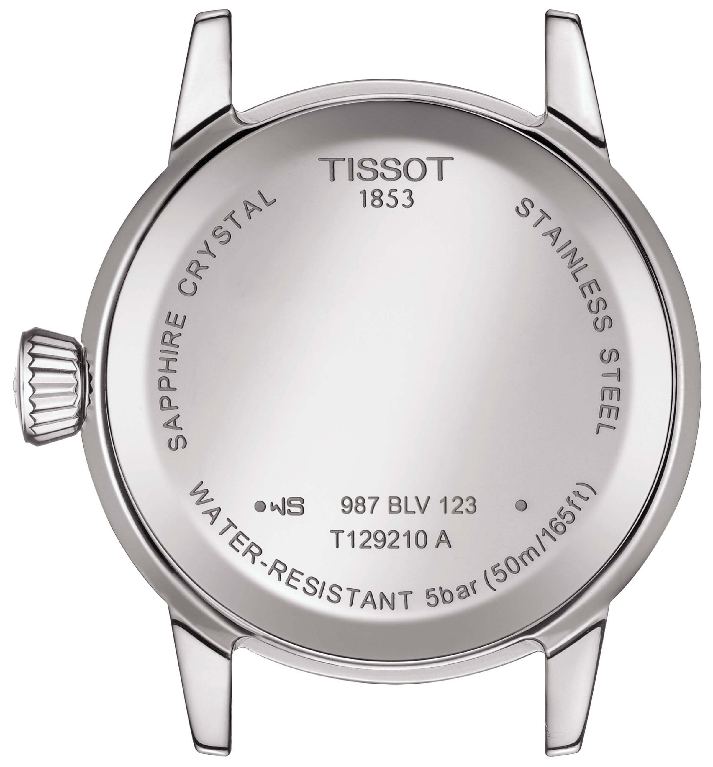 TISSOT -Classic Dream Lady ladies' watch silver quartz sapphire crystal 28mm- T129.210.11.031.00