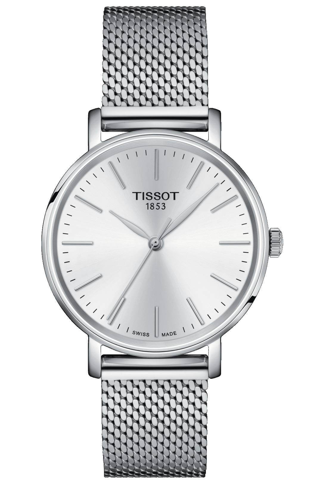 TISSOT -Everytime Lady ladies' watch silver quartz 34mm- T143.210.11.011.00