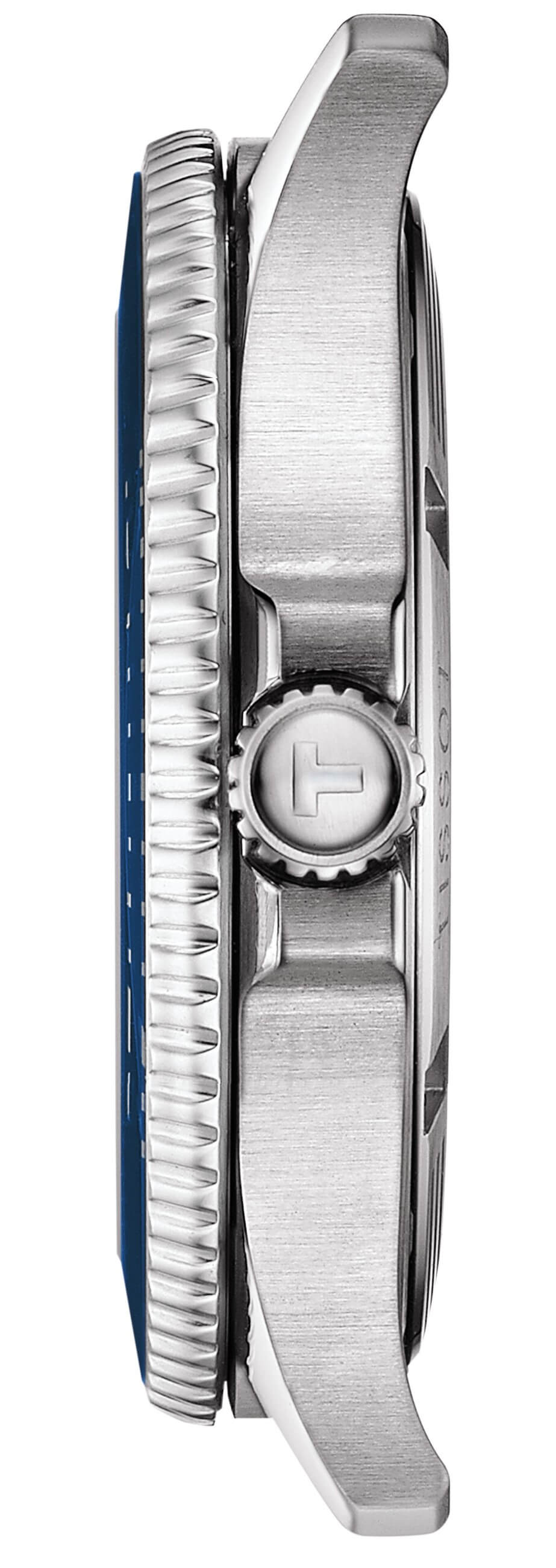TISSOT -Seastar 1000 men's and ladies' watch silver blue quartz sapphire crystal 40mm- T120.410.11.041.00