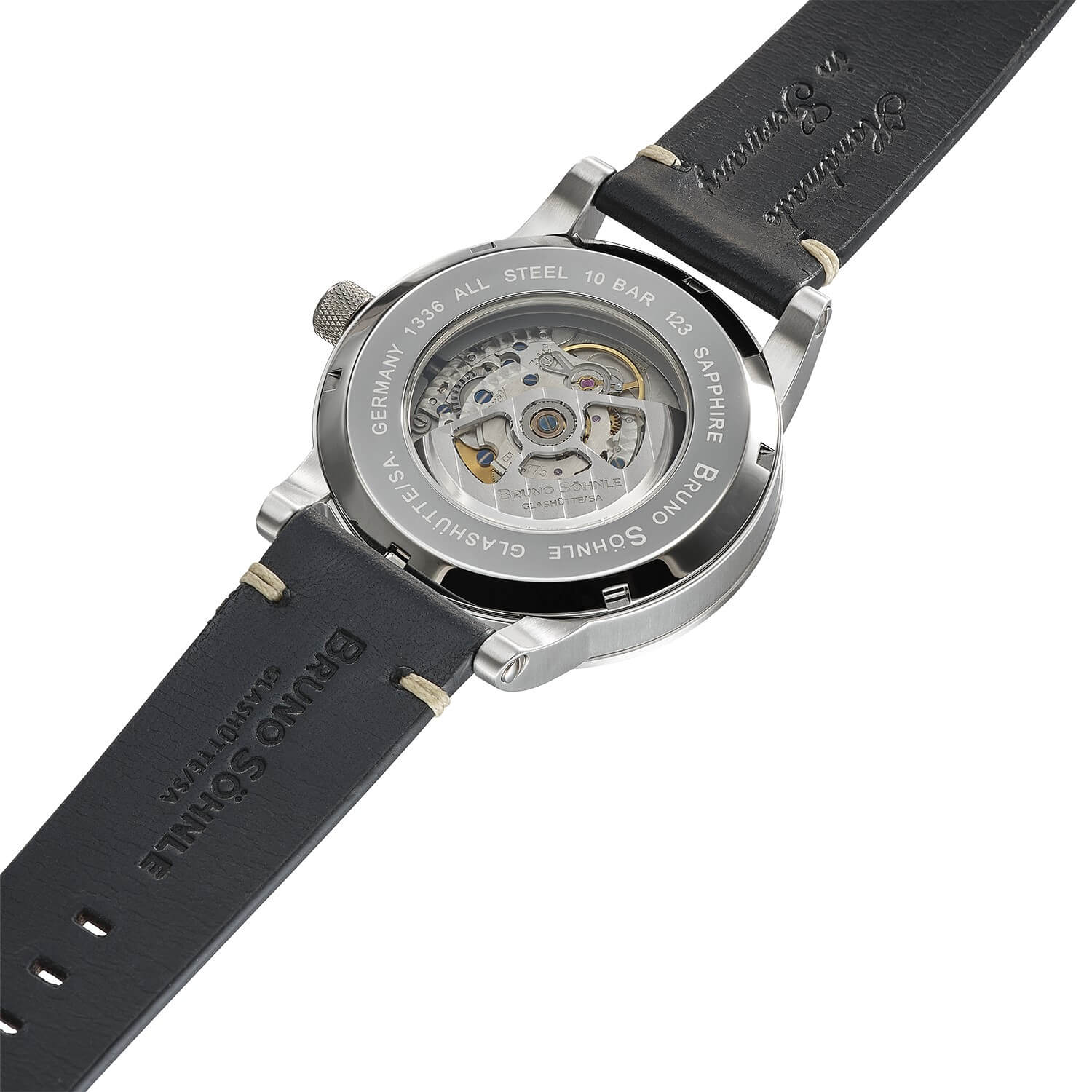 Bruno Söhnle -Episode V Limited Edition Men's Watch Black Date Automatic 44mm- 17-12123-761