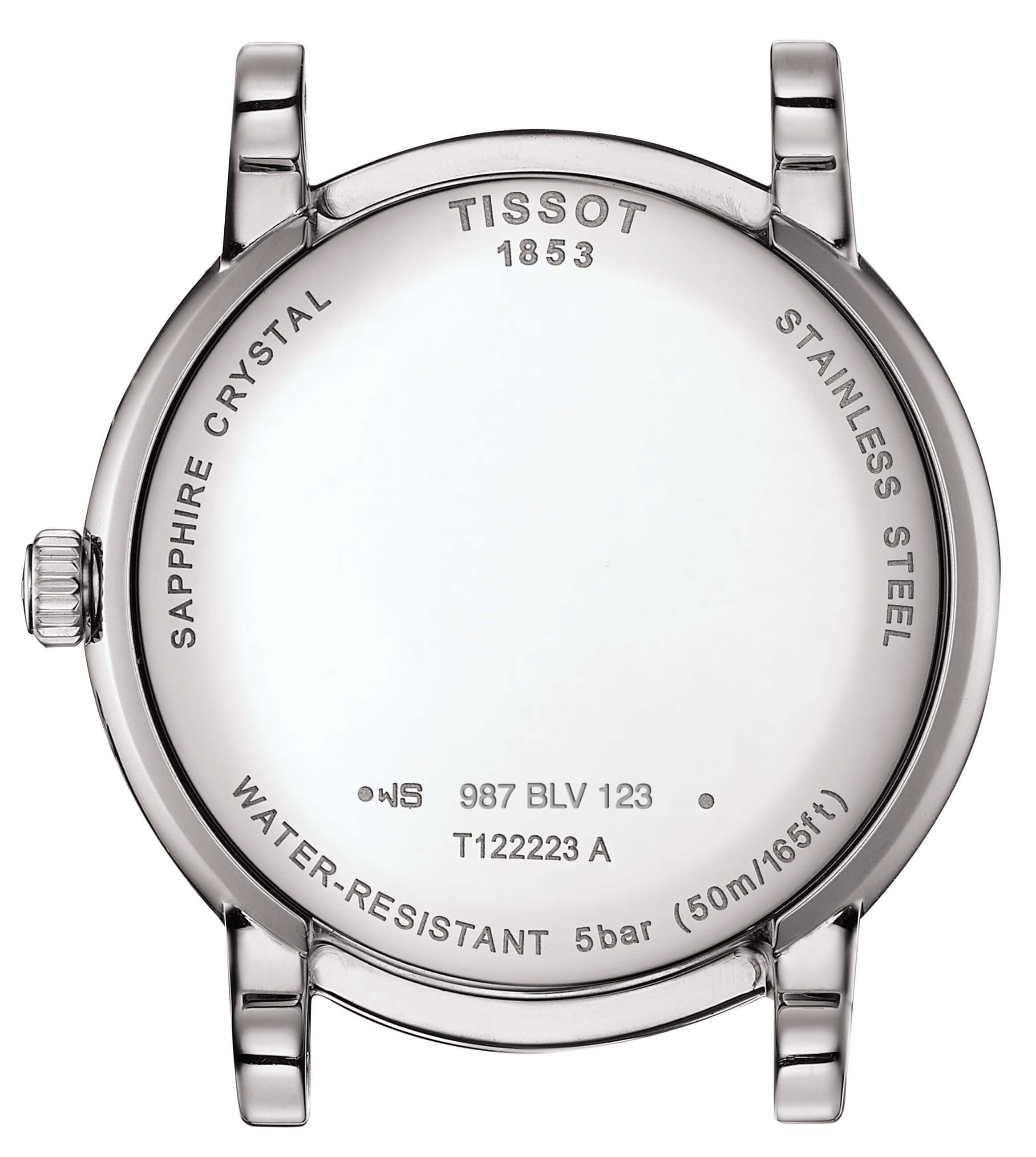 TISSOT -Carson Premium Lady Moon Phase- T122.223.16.353.00