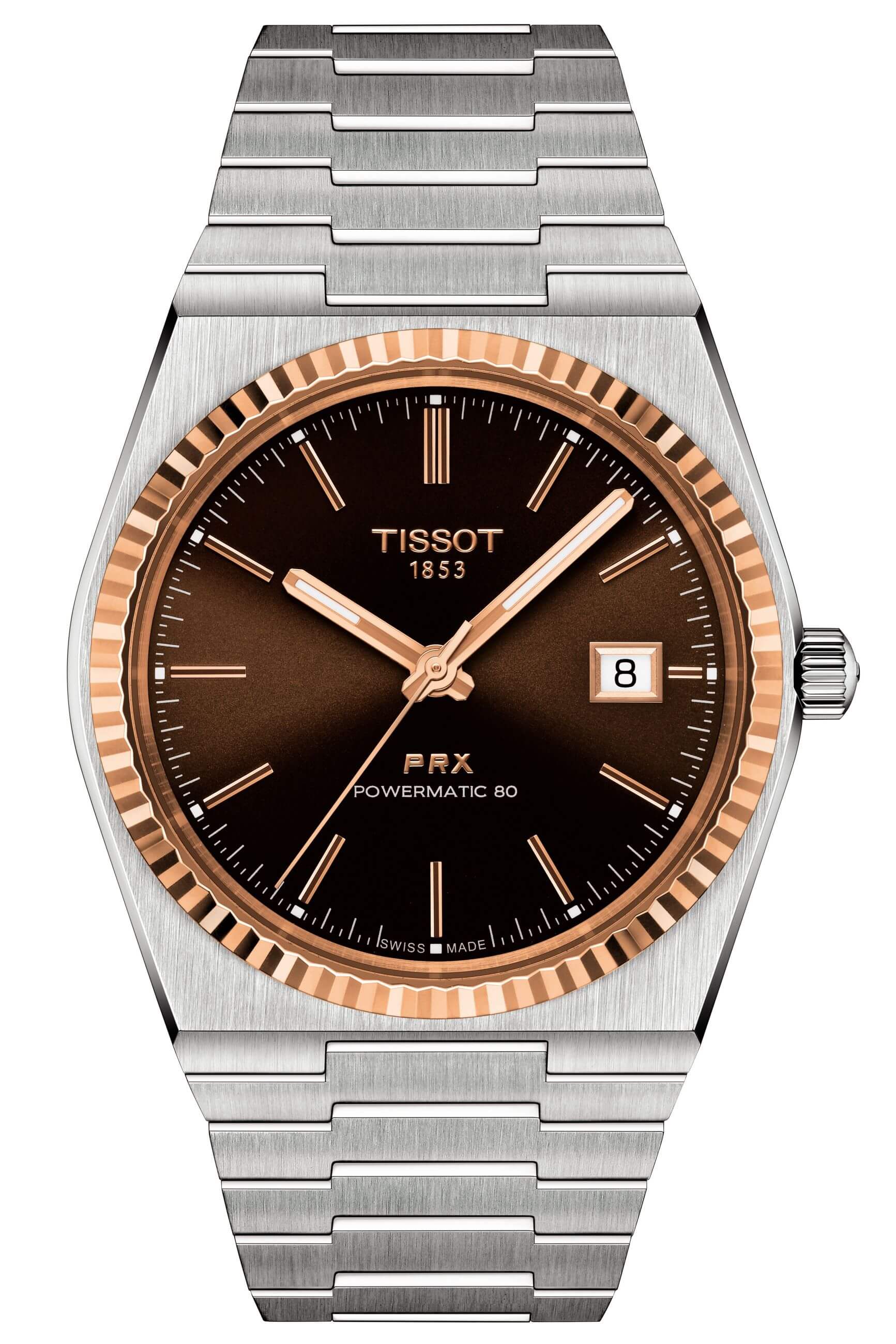 TISSOT -PRX Powermatic 80 Steel & 18K Gold- T931.407.41.291.00