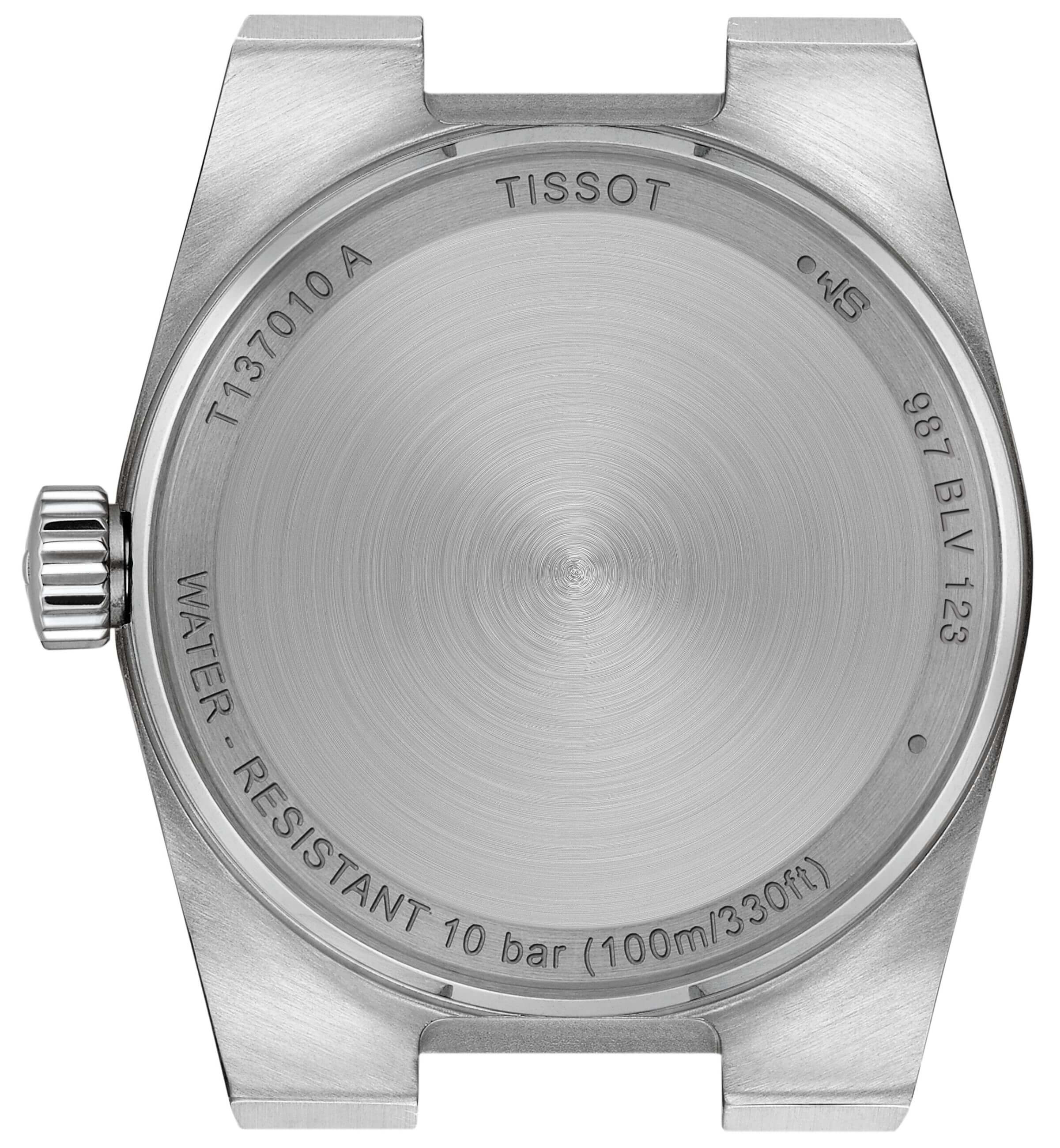 TISSOT -PRX Ladies' Watch Silver White Mother-of-Pearl Quartz Sapphire Crystal 25mm- T137.010.11.111.00