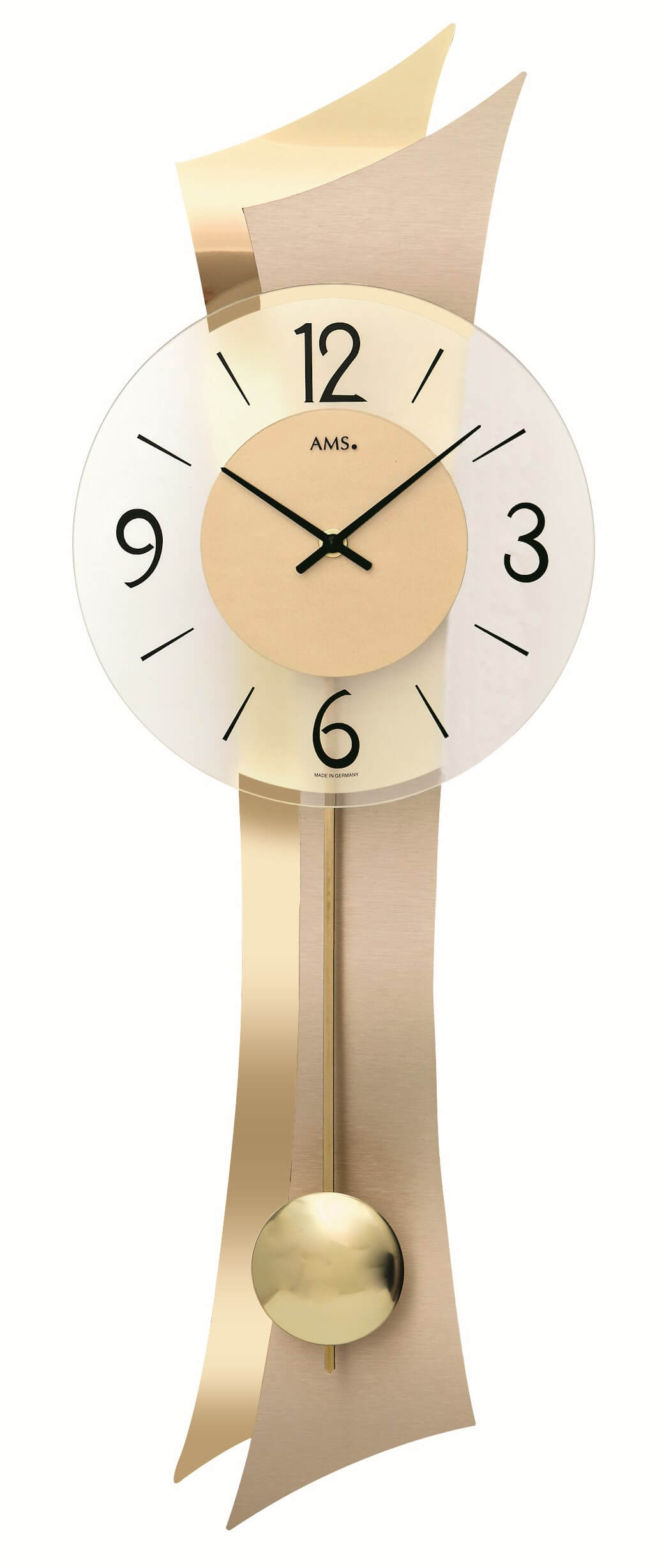 AMS -Quartz-Pendeluhr 70cm- 7427