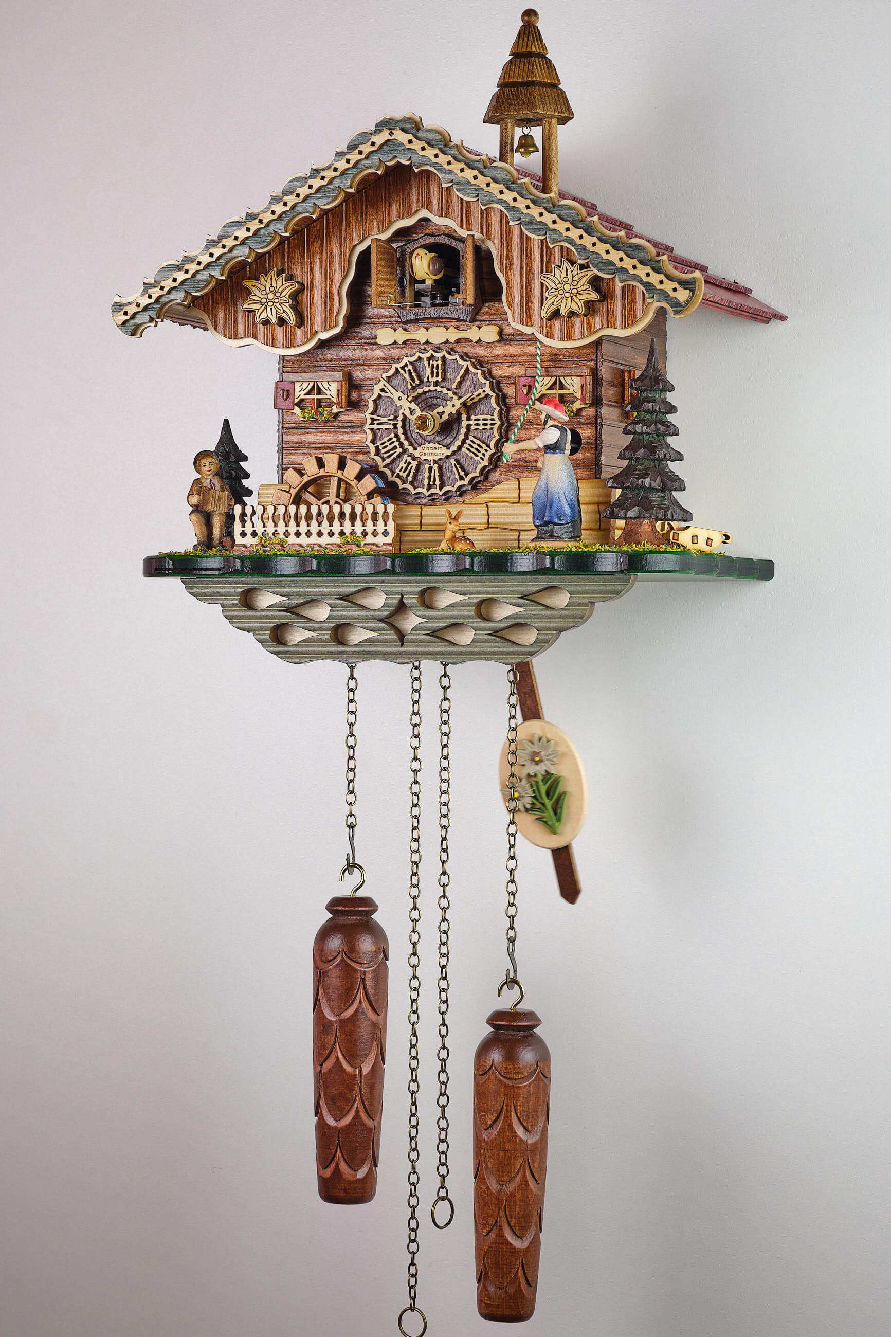 Trenkle -Cuckoo Clock Black Forest Woman Quartz 30cm- 4297 QM HZZG