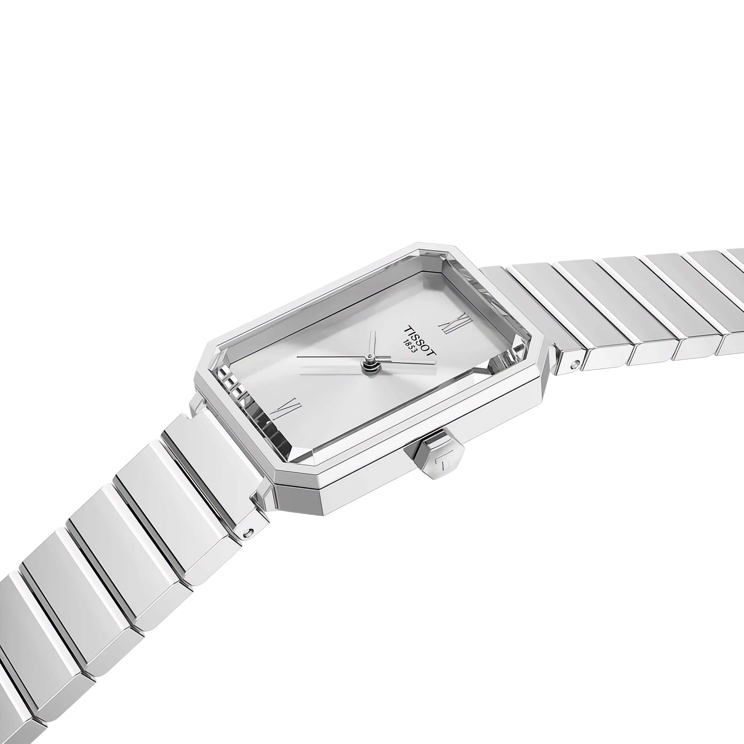 TISSOT -SRV Damenuhr Silber Saphirglas Quarz 30mm- T160.110.11.033.00