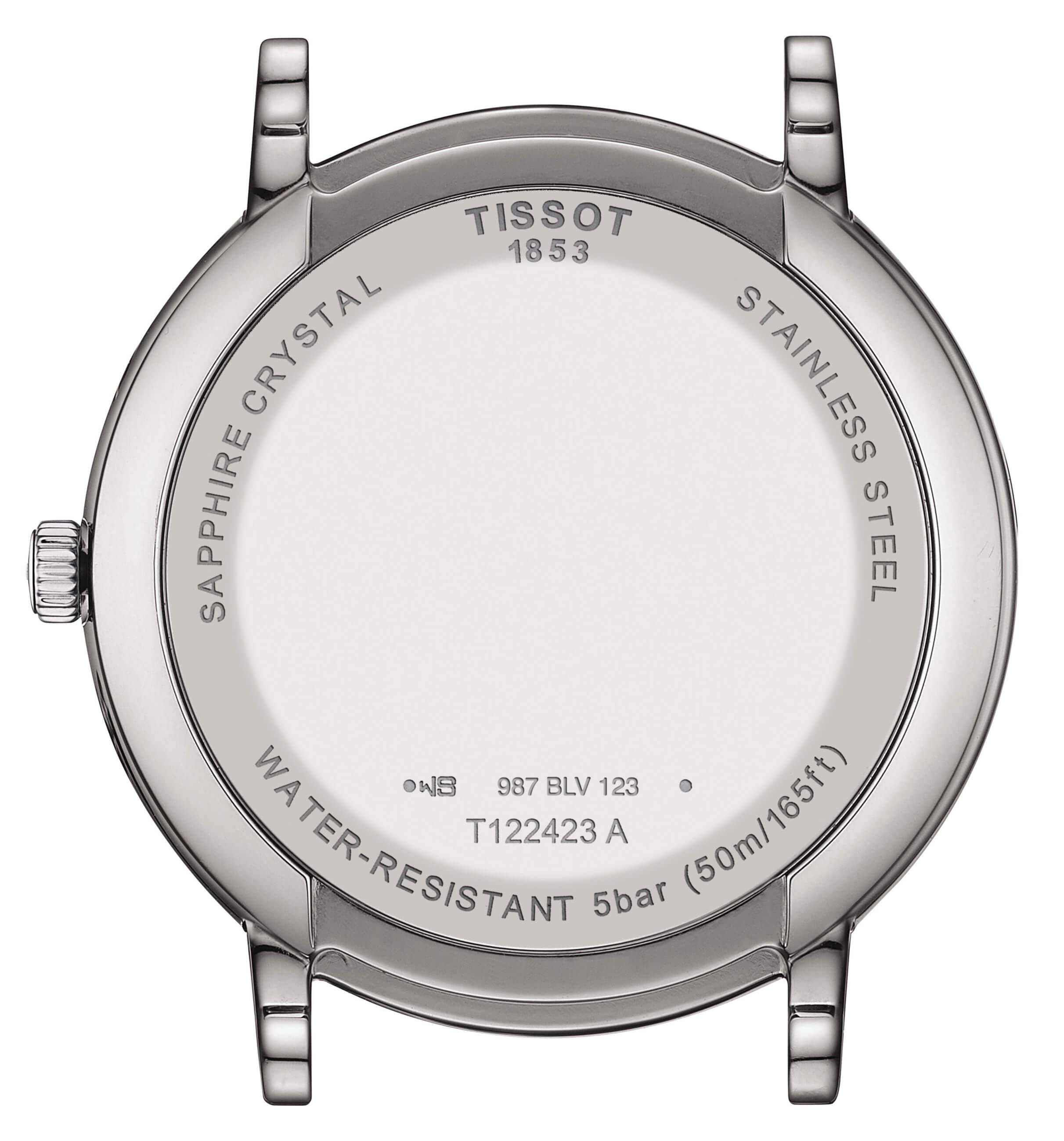TISSOT -Carson Premium Gent Mondphase- T122.423.11.033.00