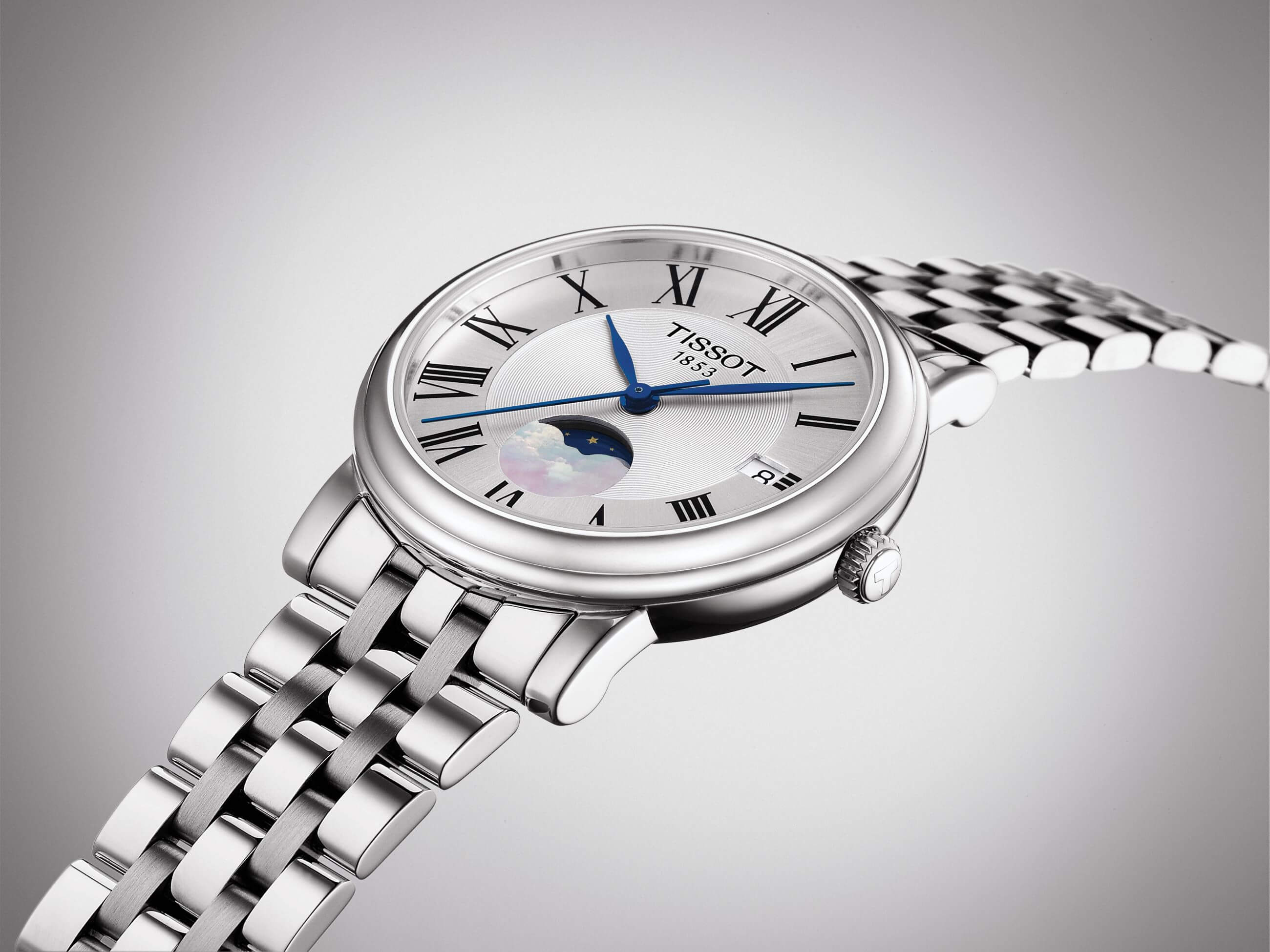TISSOT -Carson Premium Lady Moon Phase- T122.223.11.033.00