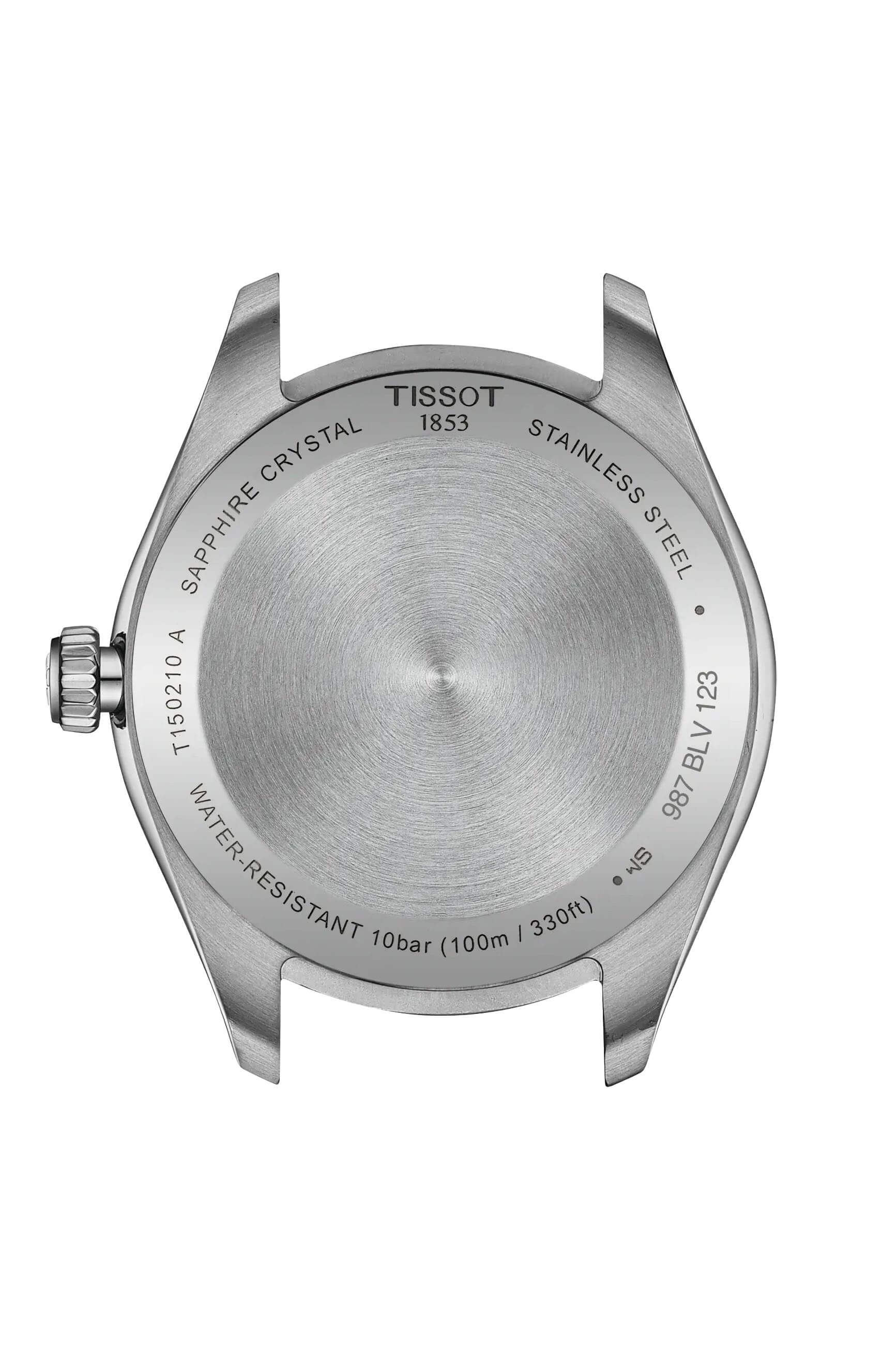 TISSOT -PR 100 Damenuhr Silber Weiß Saphirglas Quarz 34mm- T150.210.21.111.00