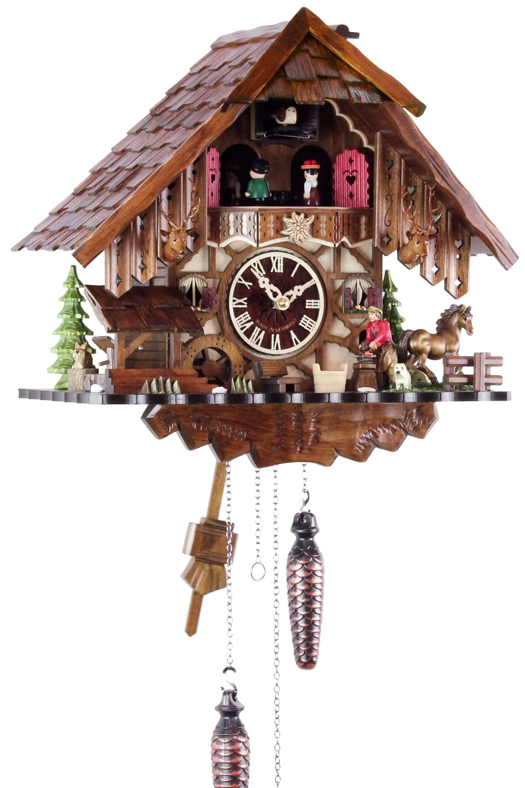 Engstler -Schwarzwaldhaus 33cm- 48718 QMT