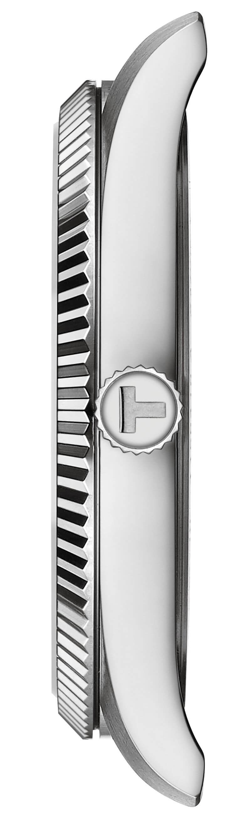 TISSOT -Ballade Herrenuhr Silber Blau Quarz Saphirglas 40mm- T156.410.11.041.00