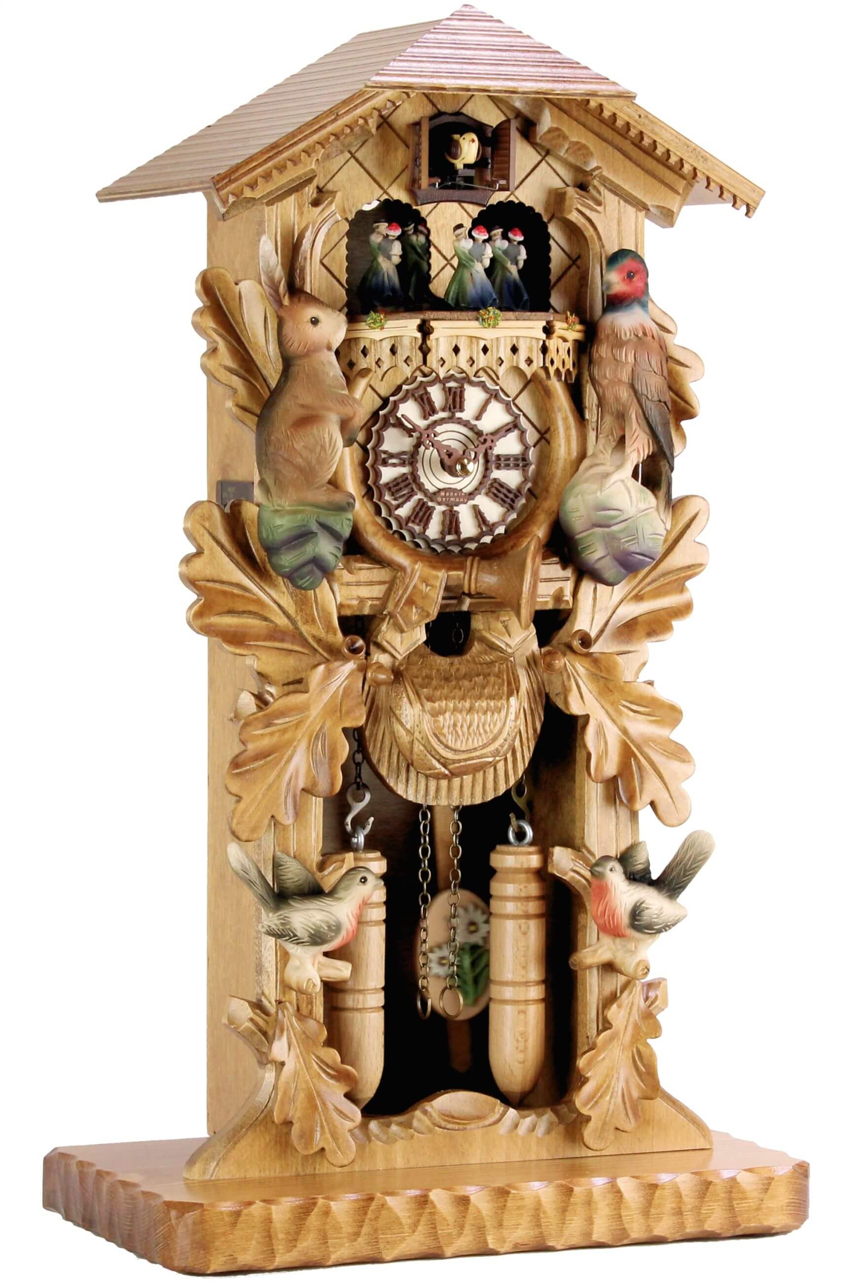 Trenkle -Stand / table clock 54cm- 386/2 QMT HZZG