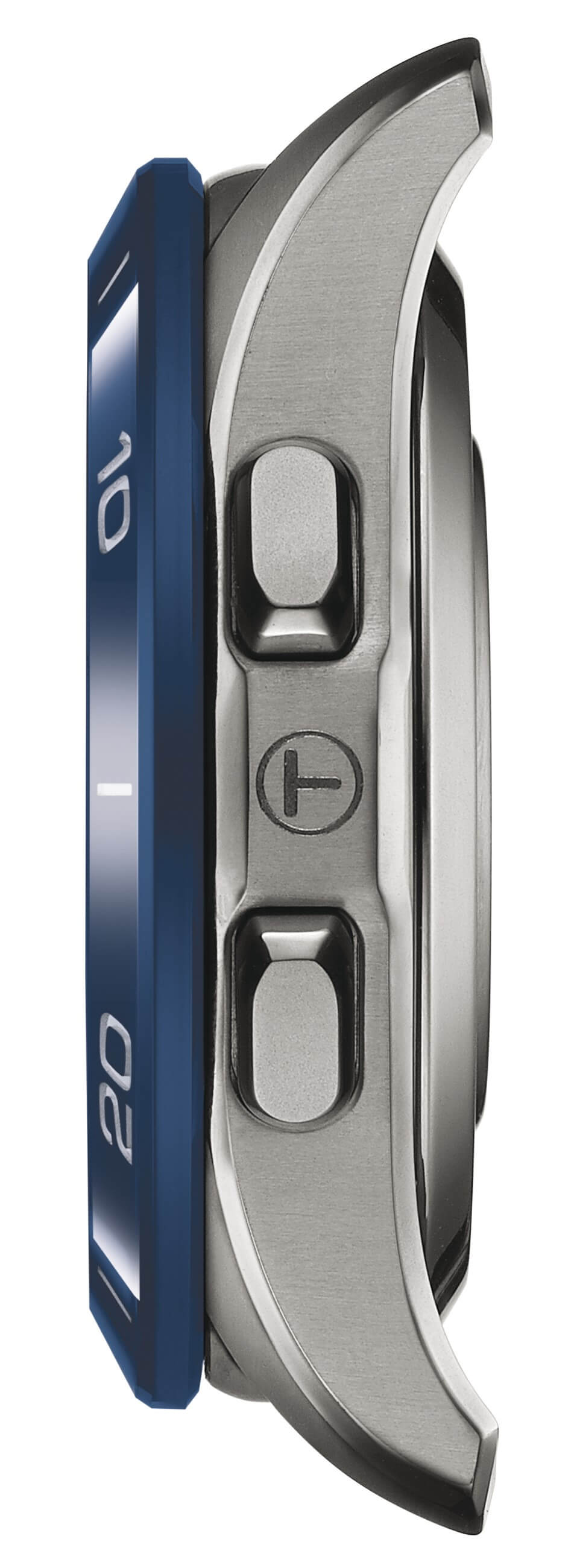 TISSOT -T-Touch Connect Sport Damen - und Herrenuhr Blau Titan Quarz Saphirglas 43mm- T153.420.47.051.01