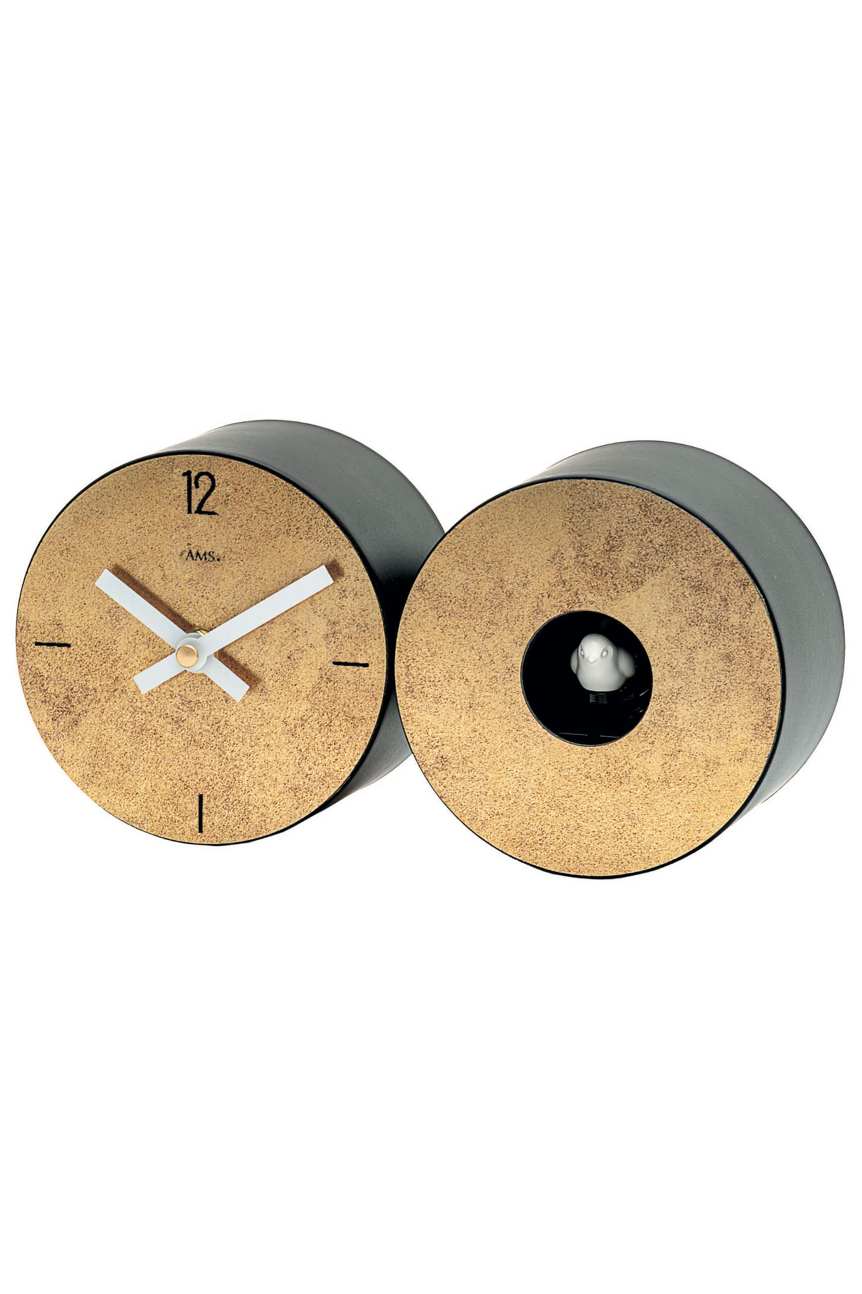 AMS -AMS Tisch- und Wanduhr Quarz Vogelgezwitscher 24cm- 1311