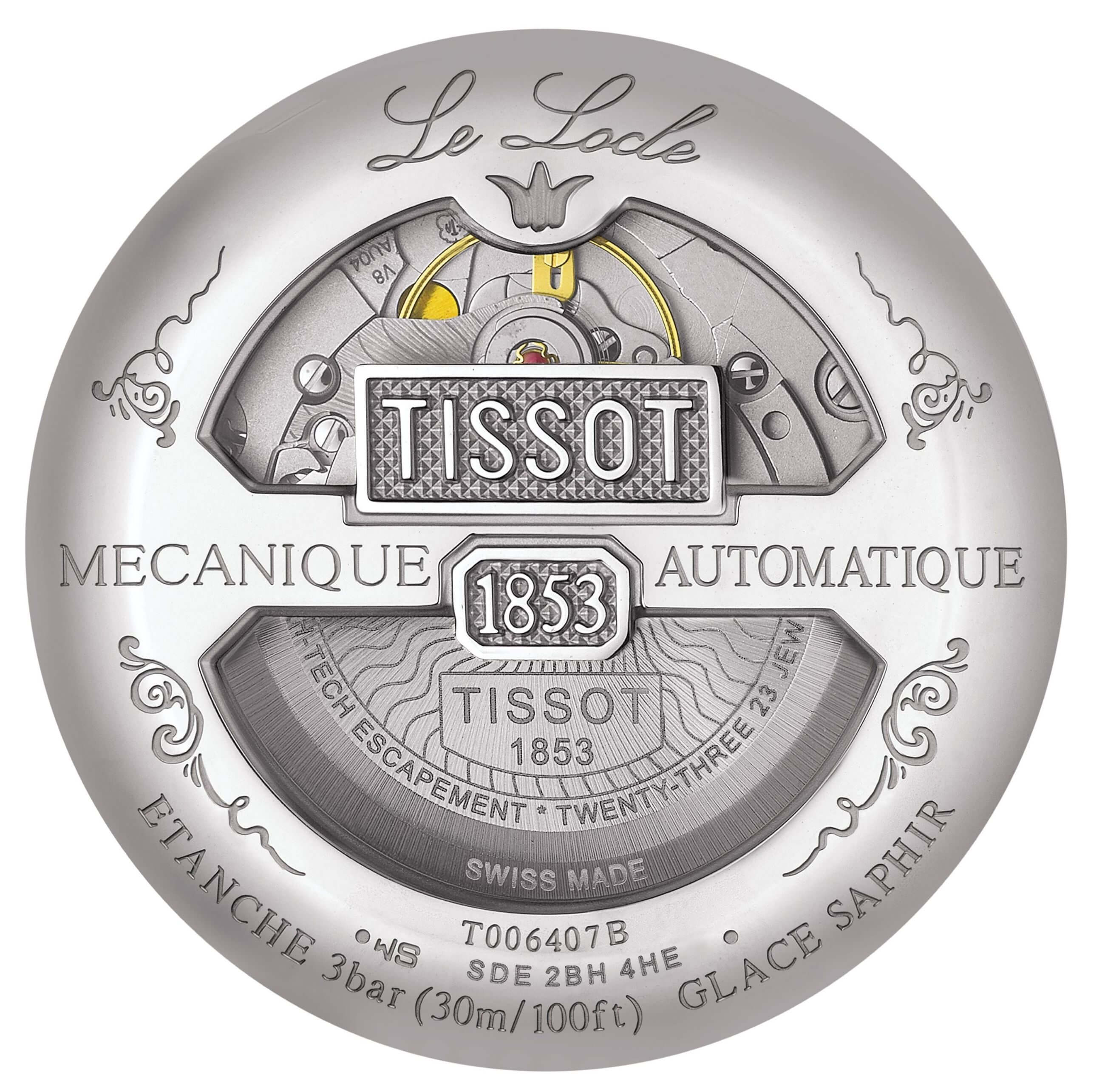 TISSOT -Le Locle Powermatic 80- T006.407.16.033.00