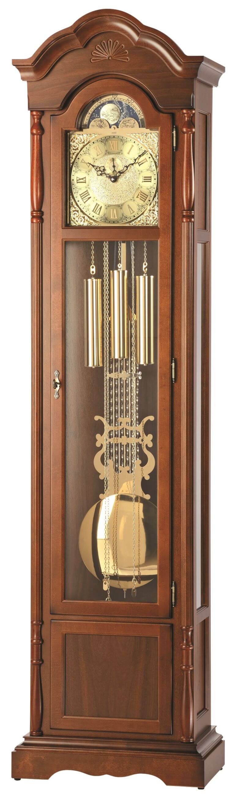 AMS -Standing clock 211cm walnut- 2011/1