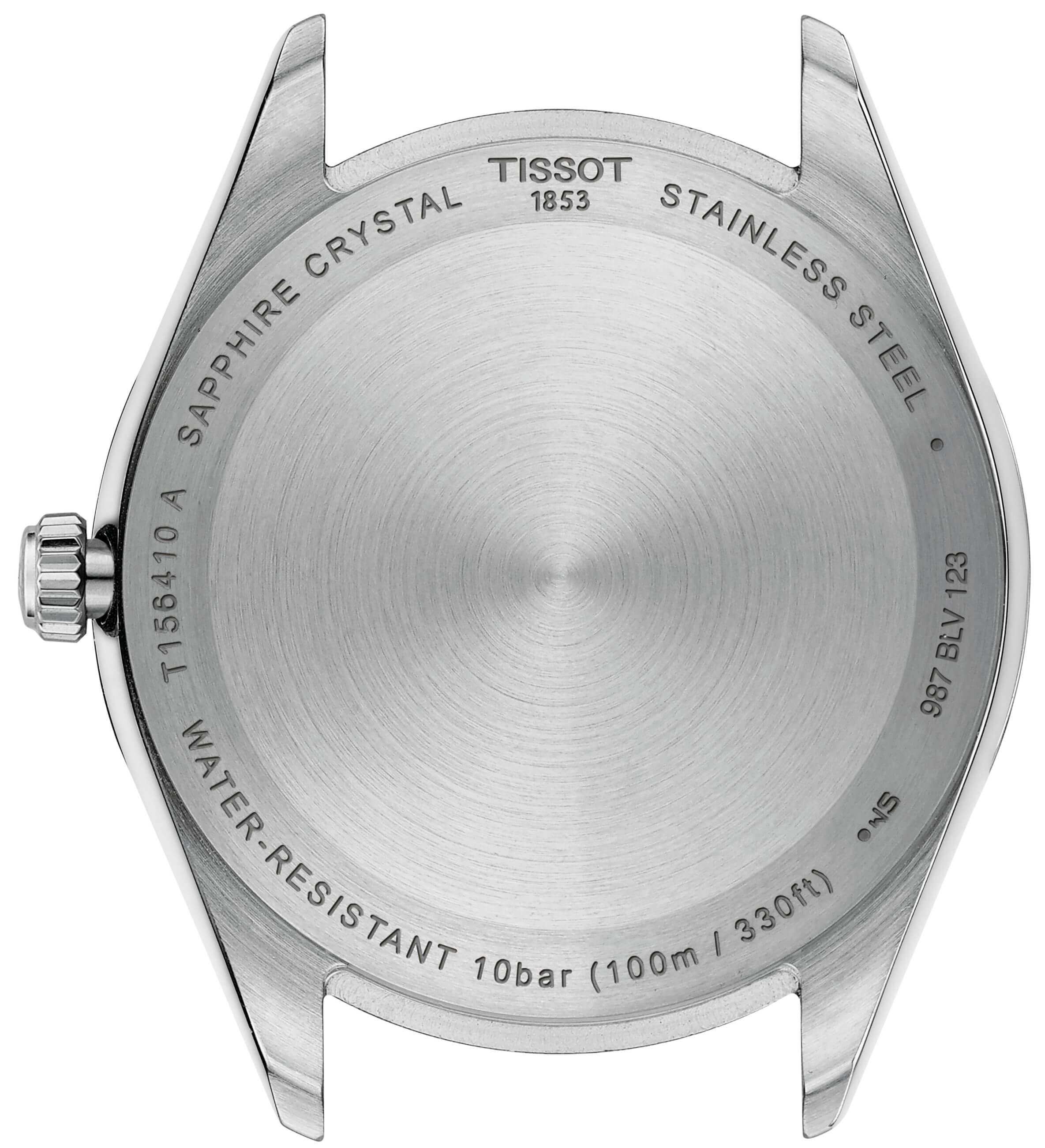 TISSOT -Ballade men's watch bicolour quartz sapphire crystal 40mm- T156.410.22.031.00