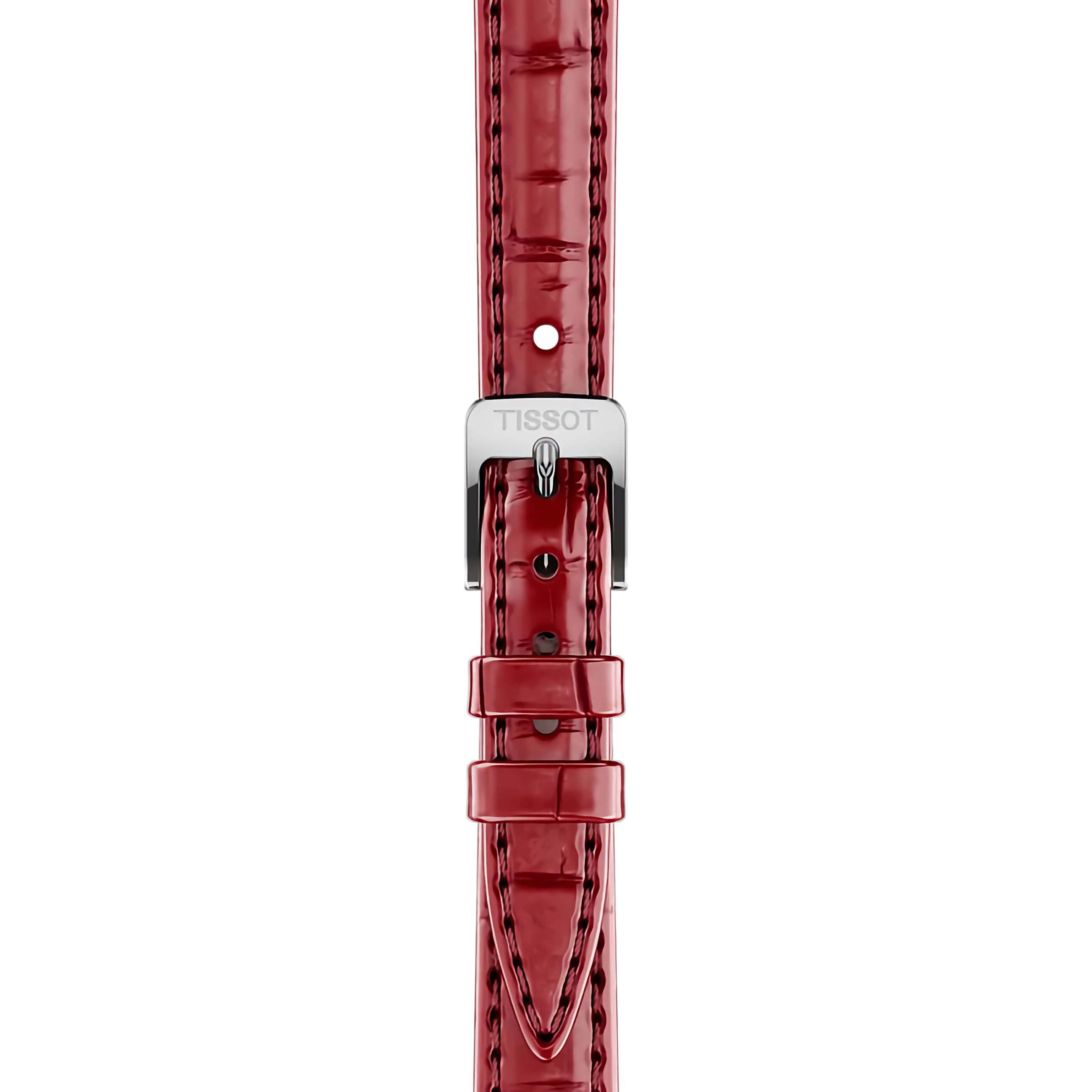 TISSOT -SRV Damenuhr Rot Saphirglas Quarz 30mm- T160.110.16.423.00