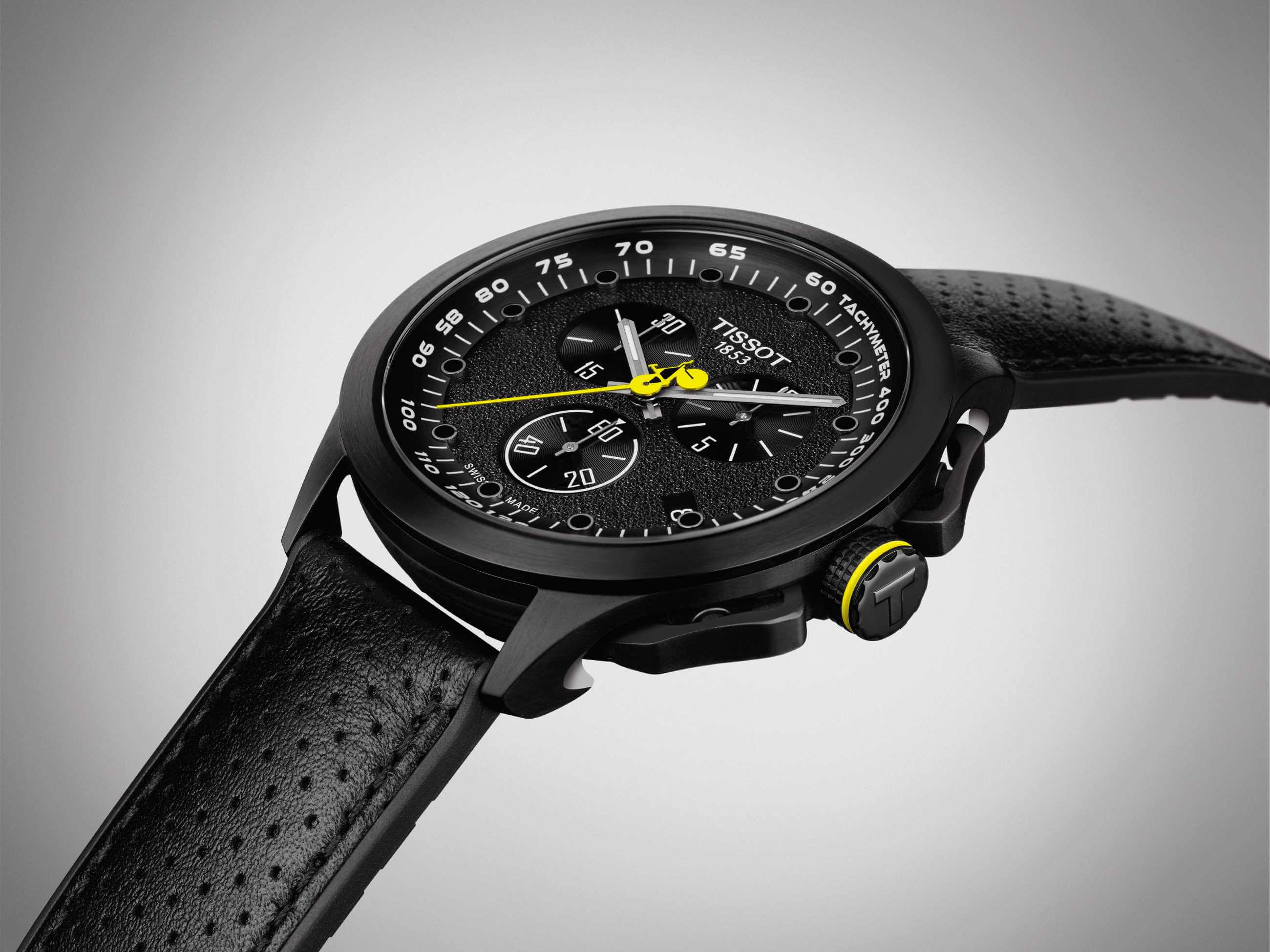 TISSOT -T-Race Cycling Tour de France 2022 Special Edition Herrenuhr Schwarz Quarz 45mm- T135.417.37.051.00