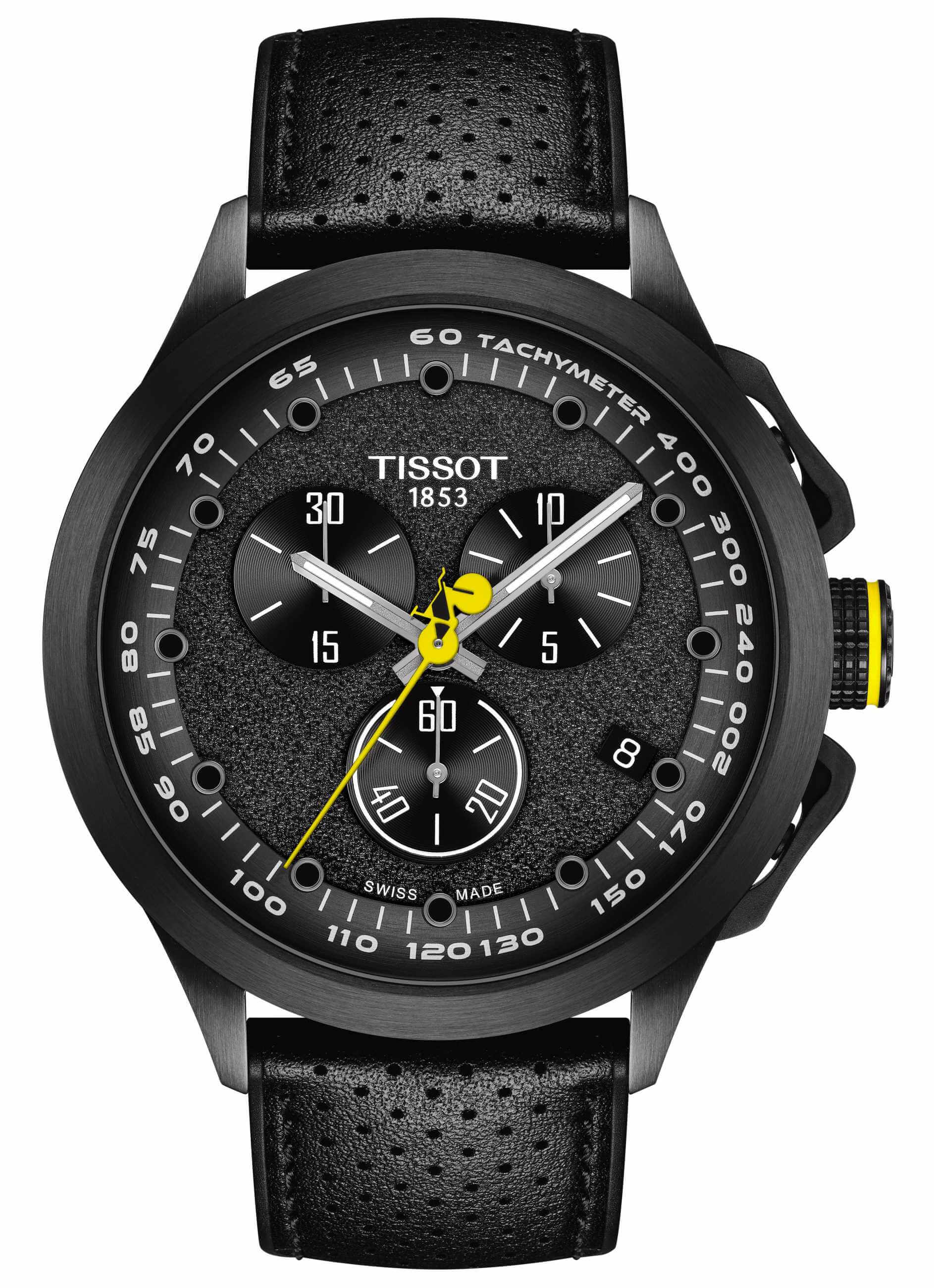 TISSOT -T-Race Cycling Tour de France 2022 Special Edition Herrenuhr Schwarz Quarz 45mm- T135.417.37.051.00