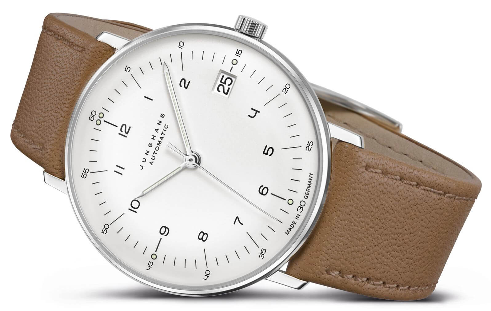 Junghans -max bill small automatic sapphire crystal- 027/4107.02