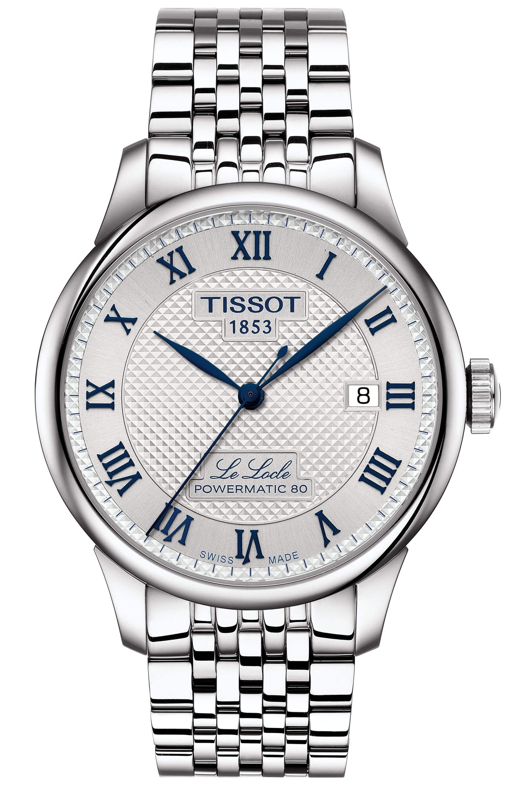 TISSOT -Le Locle Powermatic 80 20th Anniversary men's watch automatic sapphire crystal 39mm- T006.407.11.033.03