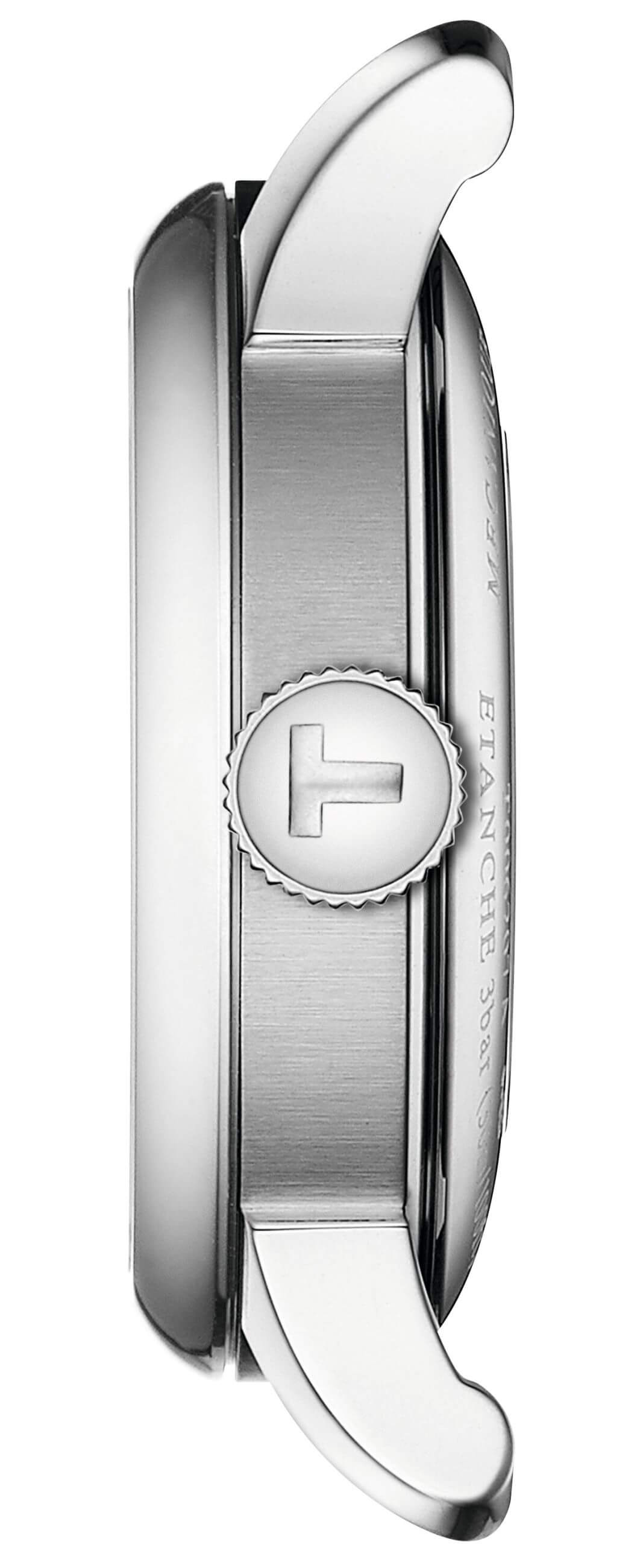 TISSOT -Le Locle Lady Damenuhr Silber Grün Automatik Saphirglas 29mm- T006.207.11.096.00