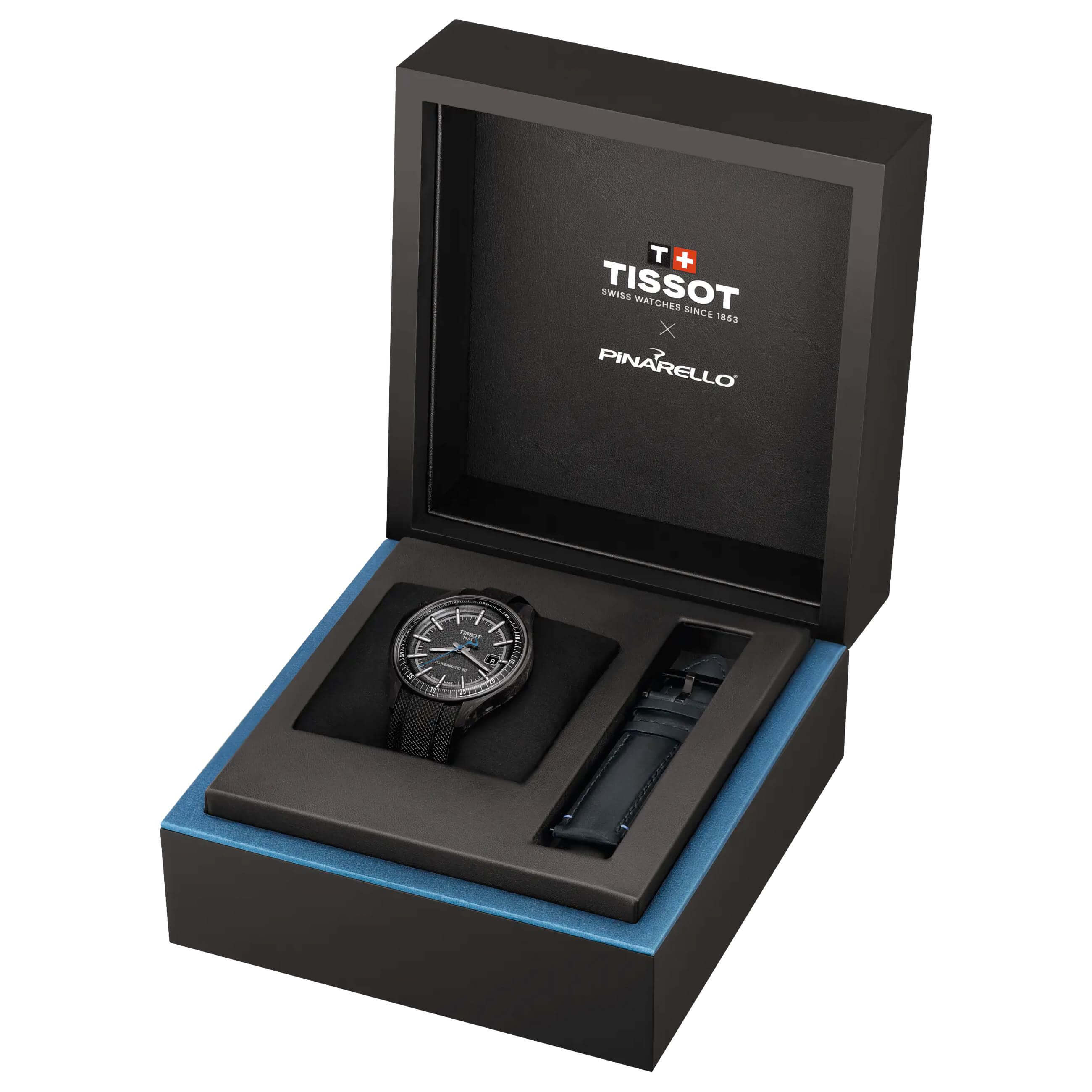 TISSOT -TISSOT Pinarello Automatik schwarz 43mm- T162.408.97.061.00