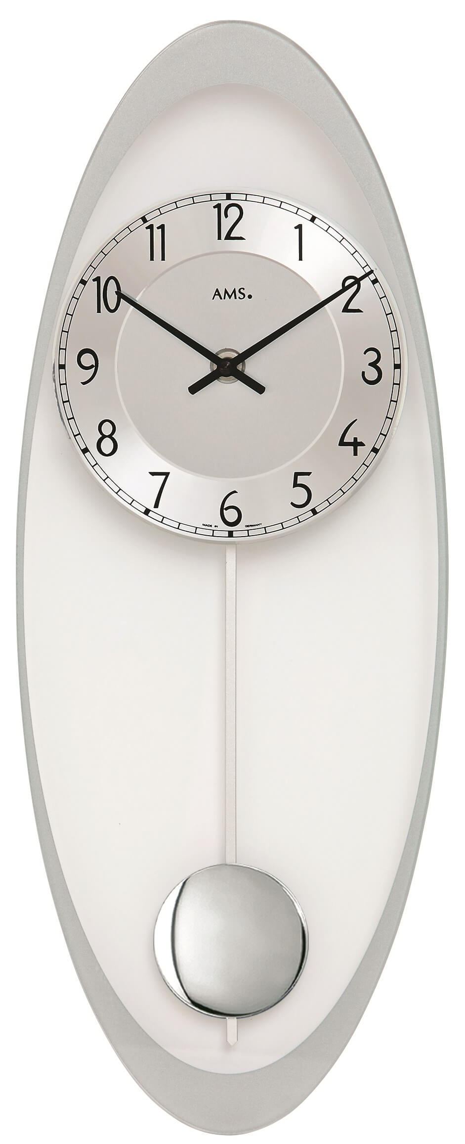 AMS -Quartz-Pendeluhr 50cm- 7416
