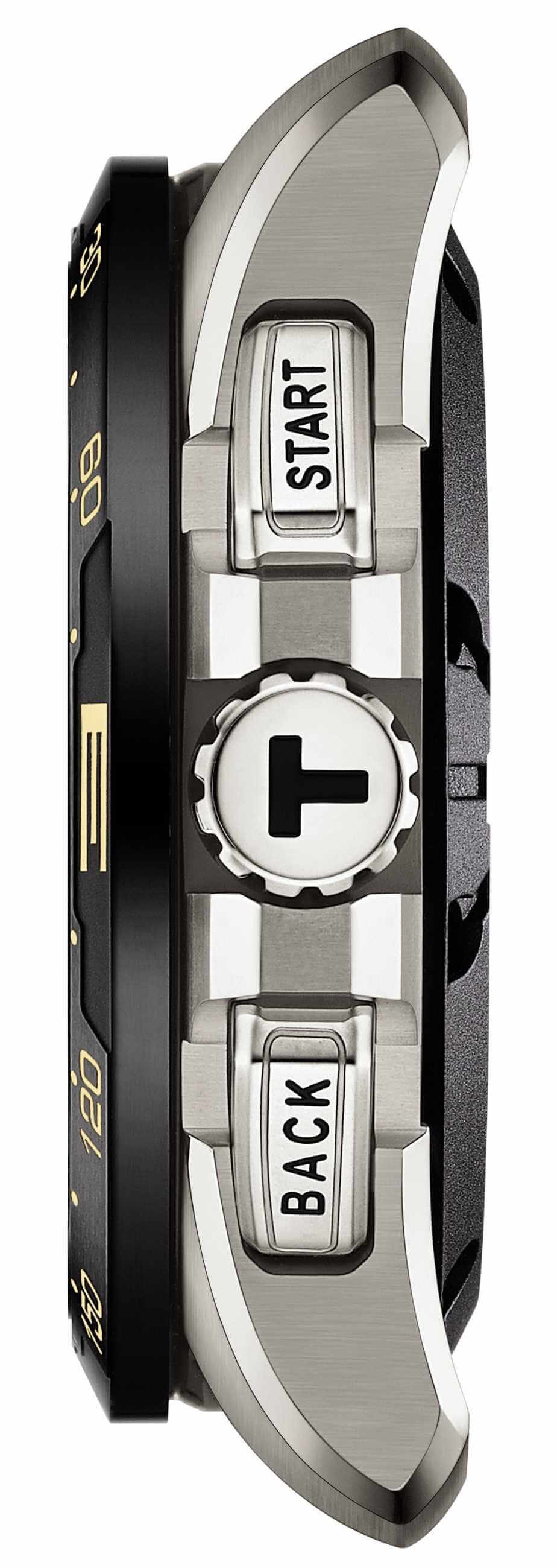 TISSOT -T-Touch Connect Solar Herrenuhr Beige Schwarz Quarz 48mm- T121.420.47.051.07