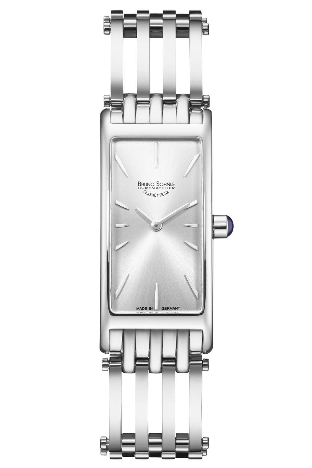 Bruno Söhnle -Nuvola III Damenuhr Silber Quarz 38mm- 17-13088-244